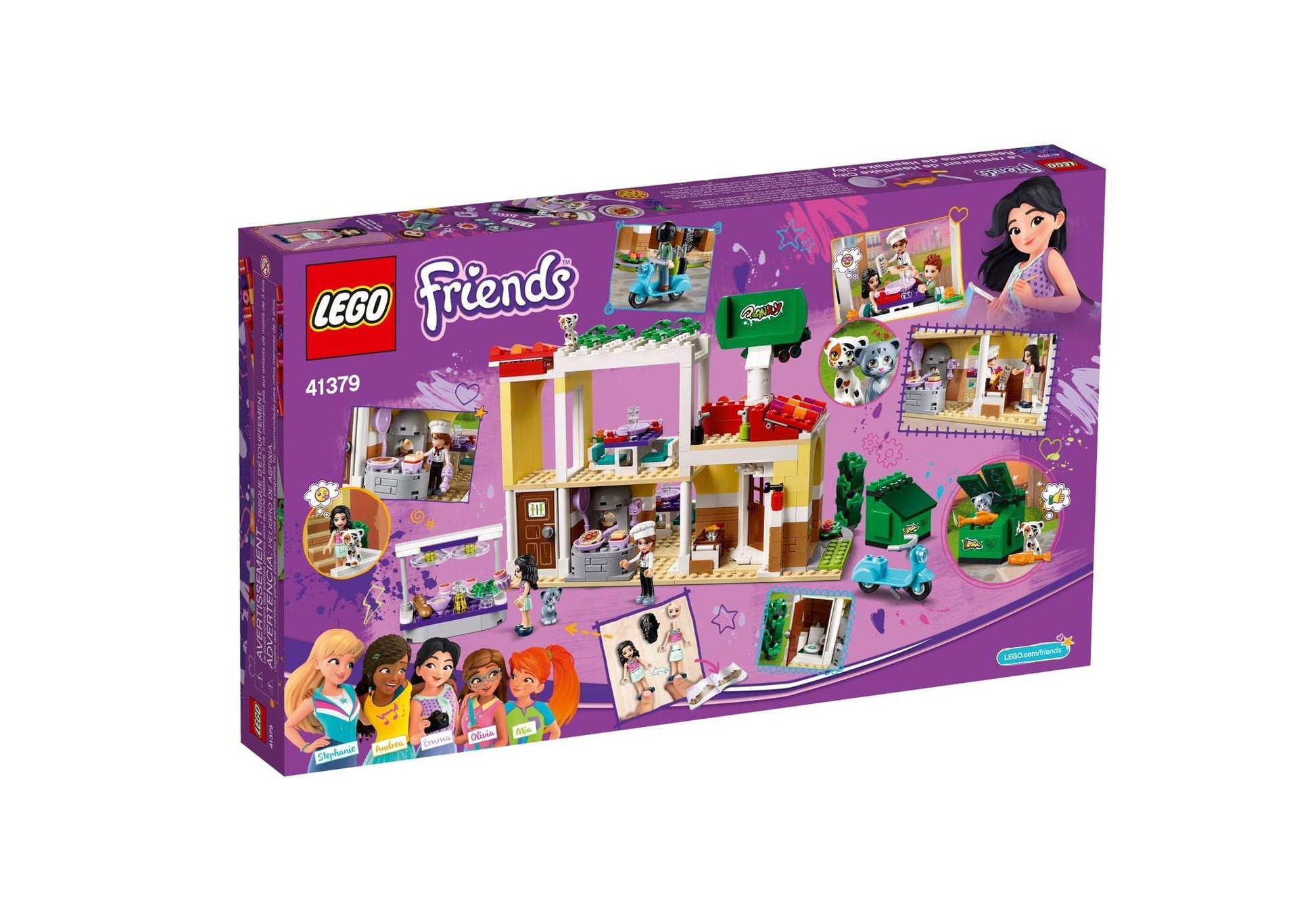Lego 41379 Friends Heartlake City Restaurant - plegobil
