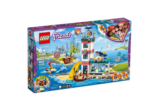 Lego 41380 Friends Leuchtturm mit Flutlicht - plegobil