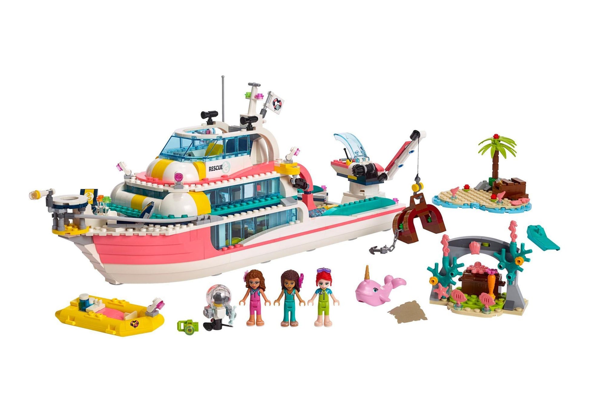 Lego 41381 Friends Boot für Rettungsaktionen - plegobil