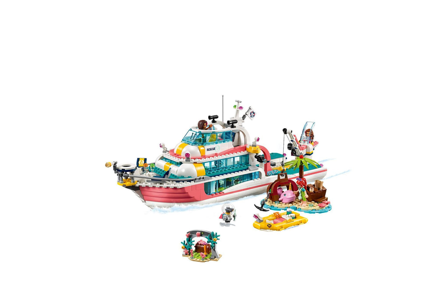 Lego 41381 Friends Boot für Rettungsaktionen - plegobil