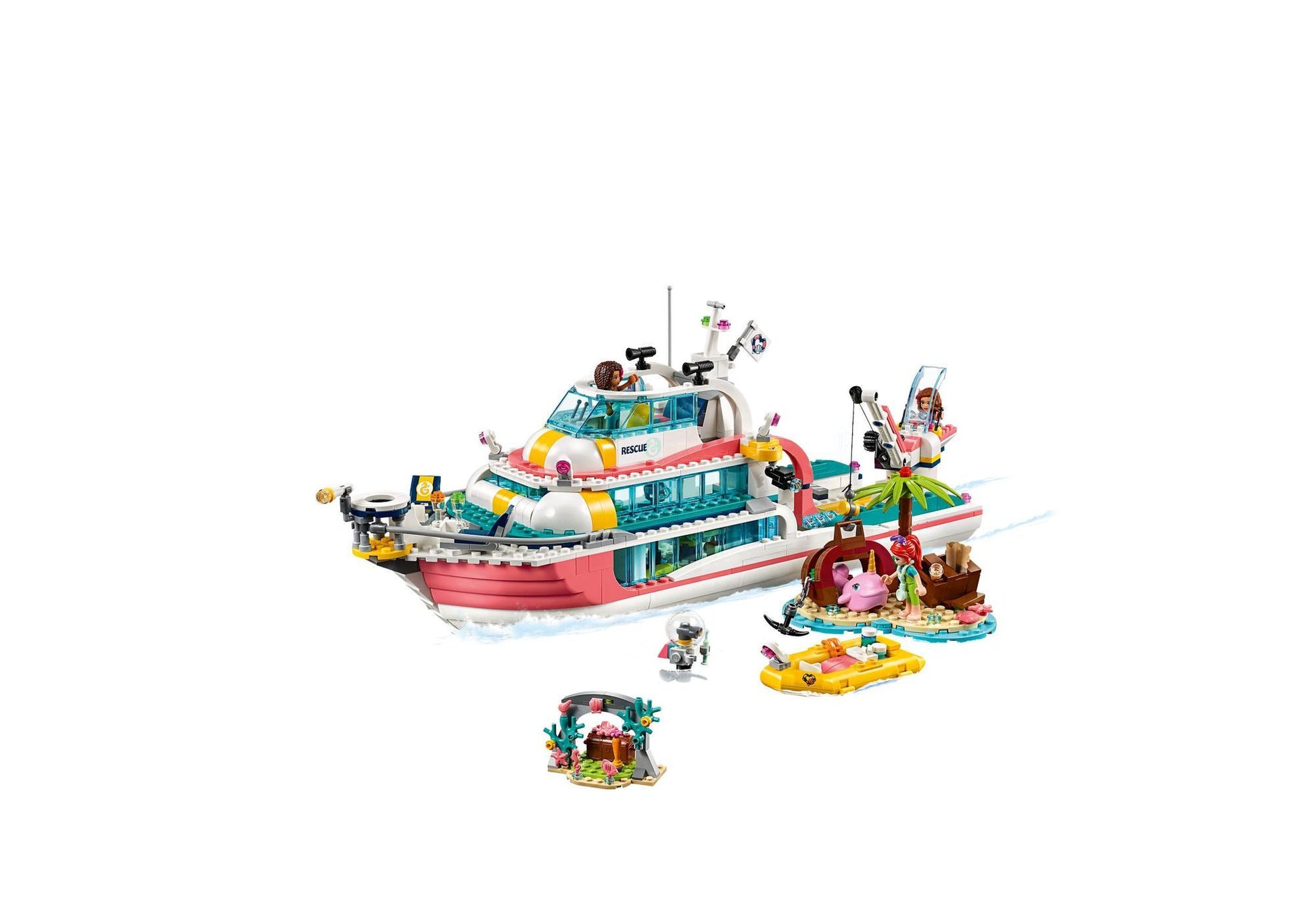 Lego 41381 Friends Boot für Rettungsaktionen - plegobil