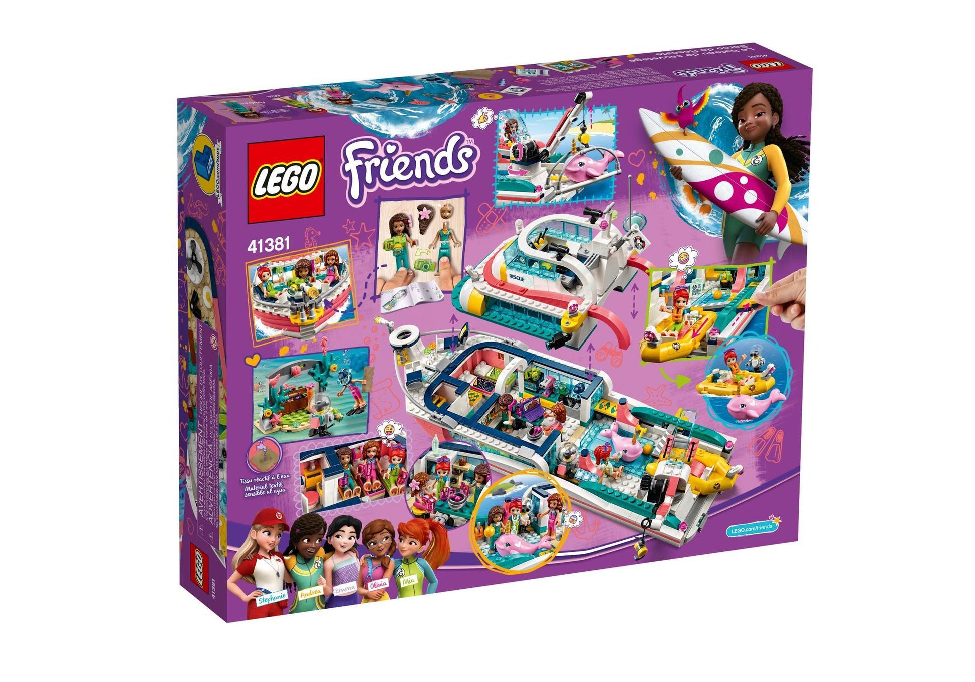 Lego 41381 Friends Boot für Rettungsaktionen - plegobil