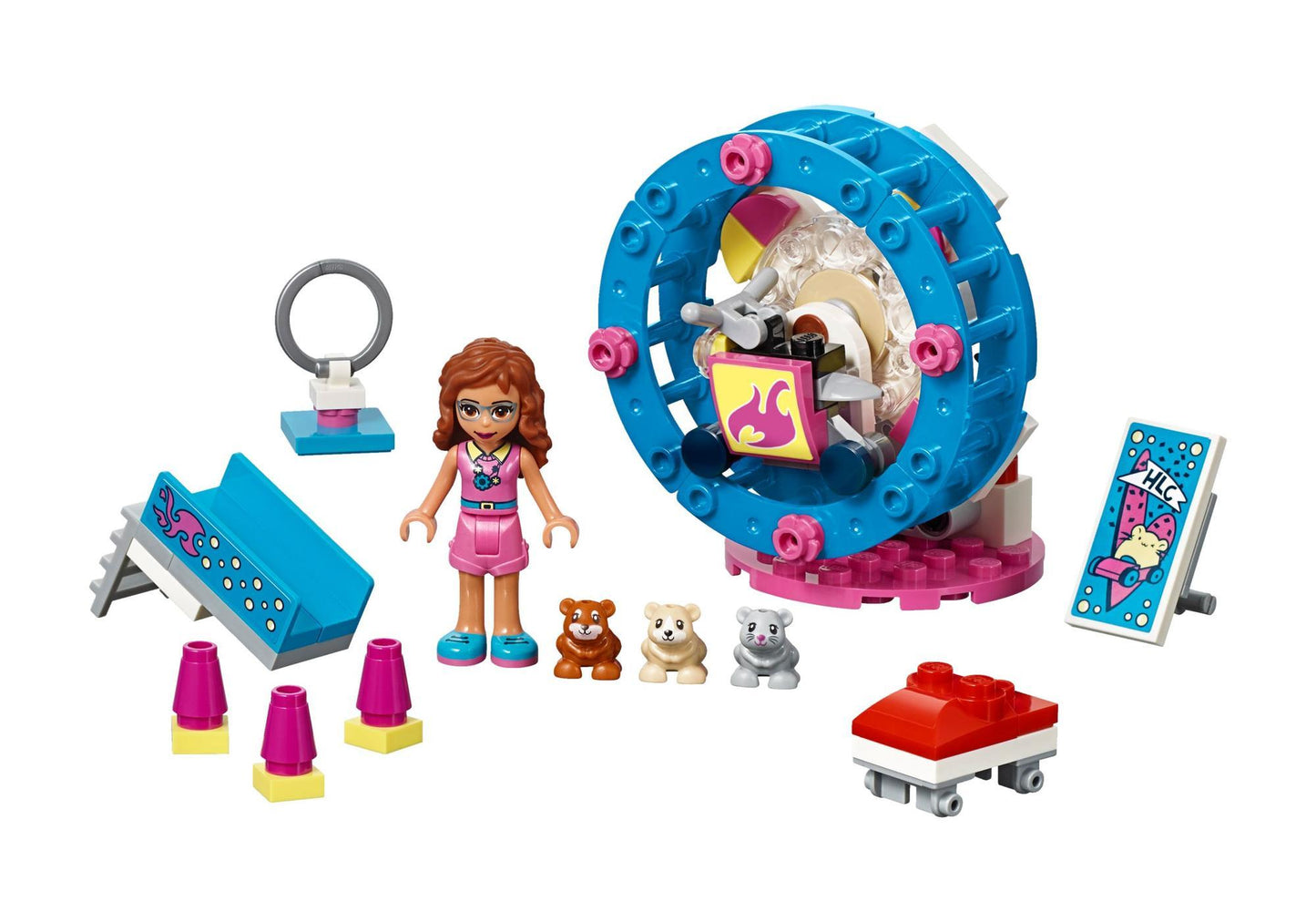 Lego 41383 Friends Olivias Hamster-Spielplatz - plegobil