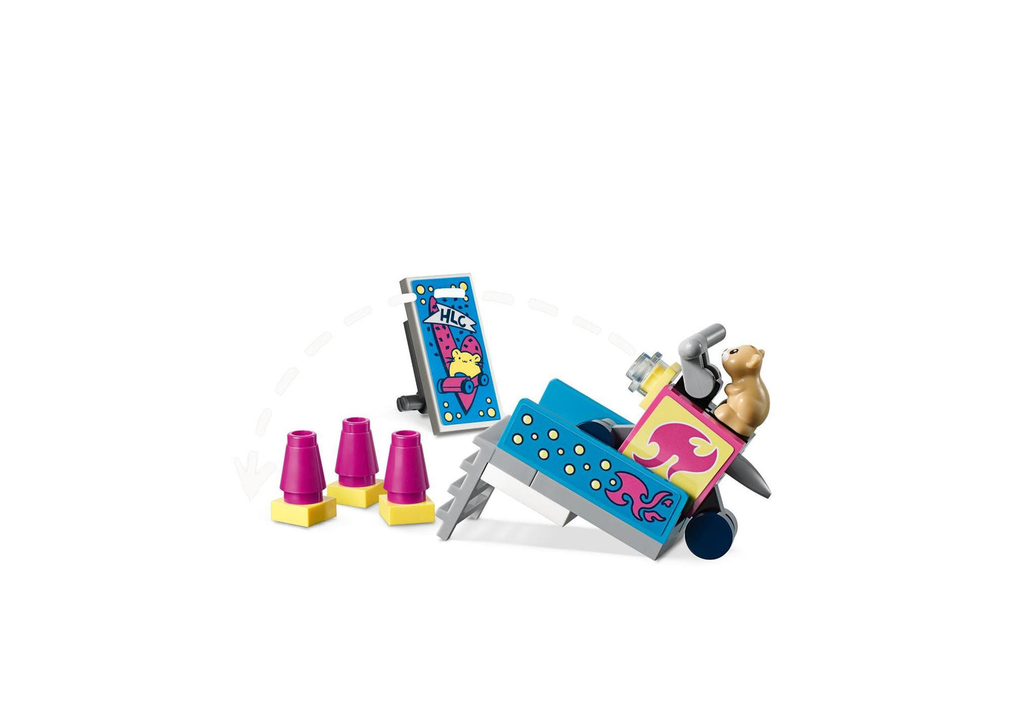 Lego 41383 Friends Olivias Hamster-Spielplatz - plegobil