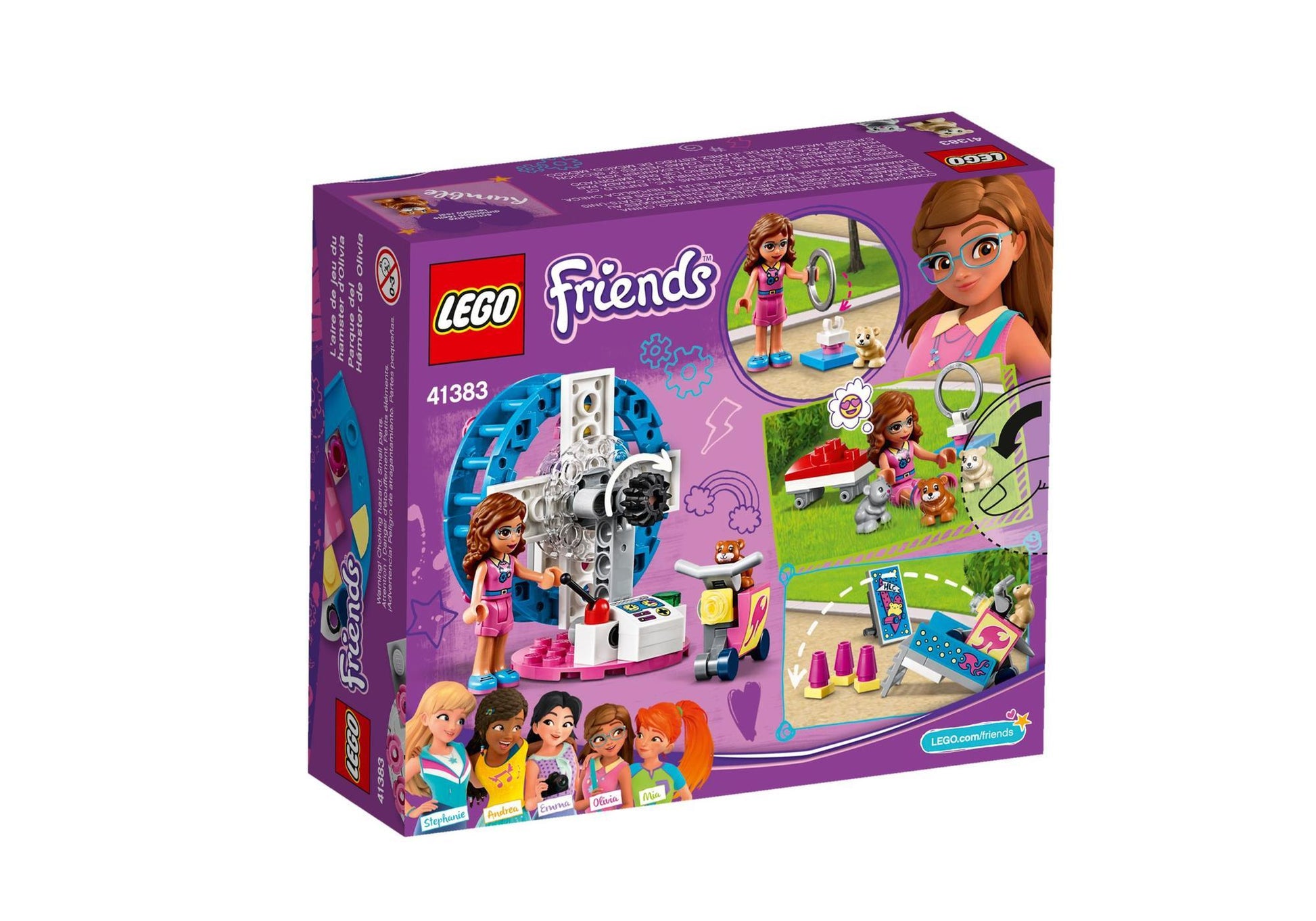 Lego 41383 Friends Olivias Hamster-Spielplatz - plegobil