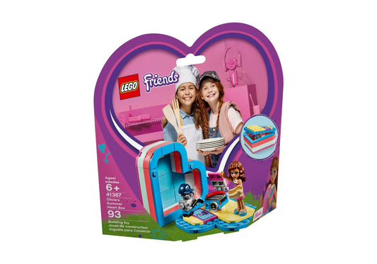 Lego 41387 Friends Olivias sommerliche Herzbox - plegobil