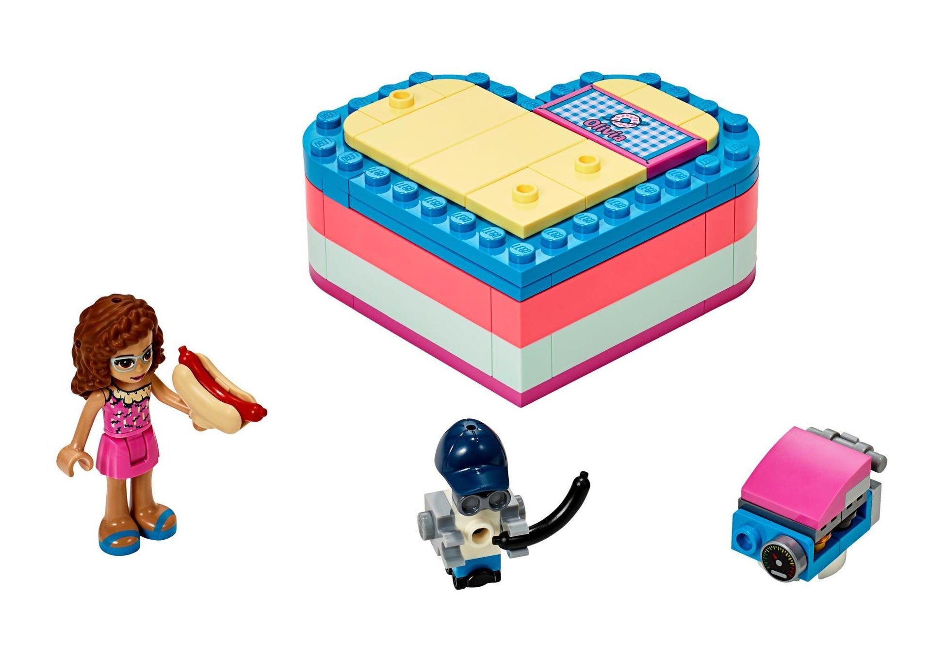 Lego 41387 Friends Olivias sommerliche Herzbox - plegobil