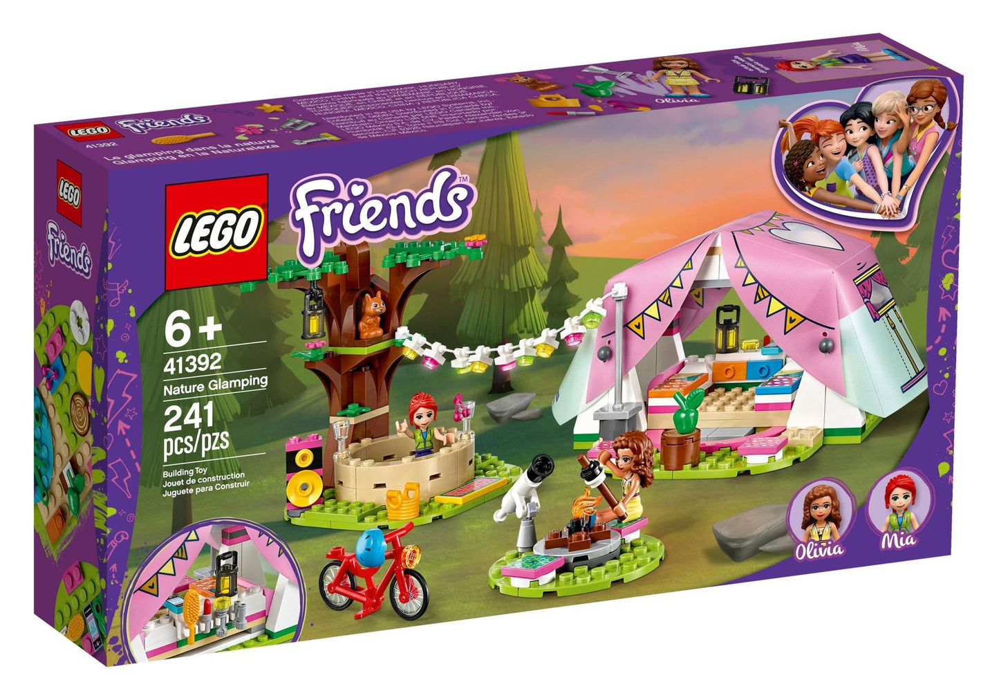 Lego 41392 Friends Camping in Heartlake City - plegobil