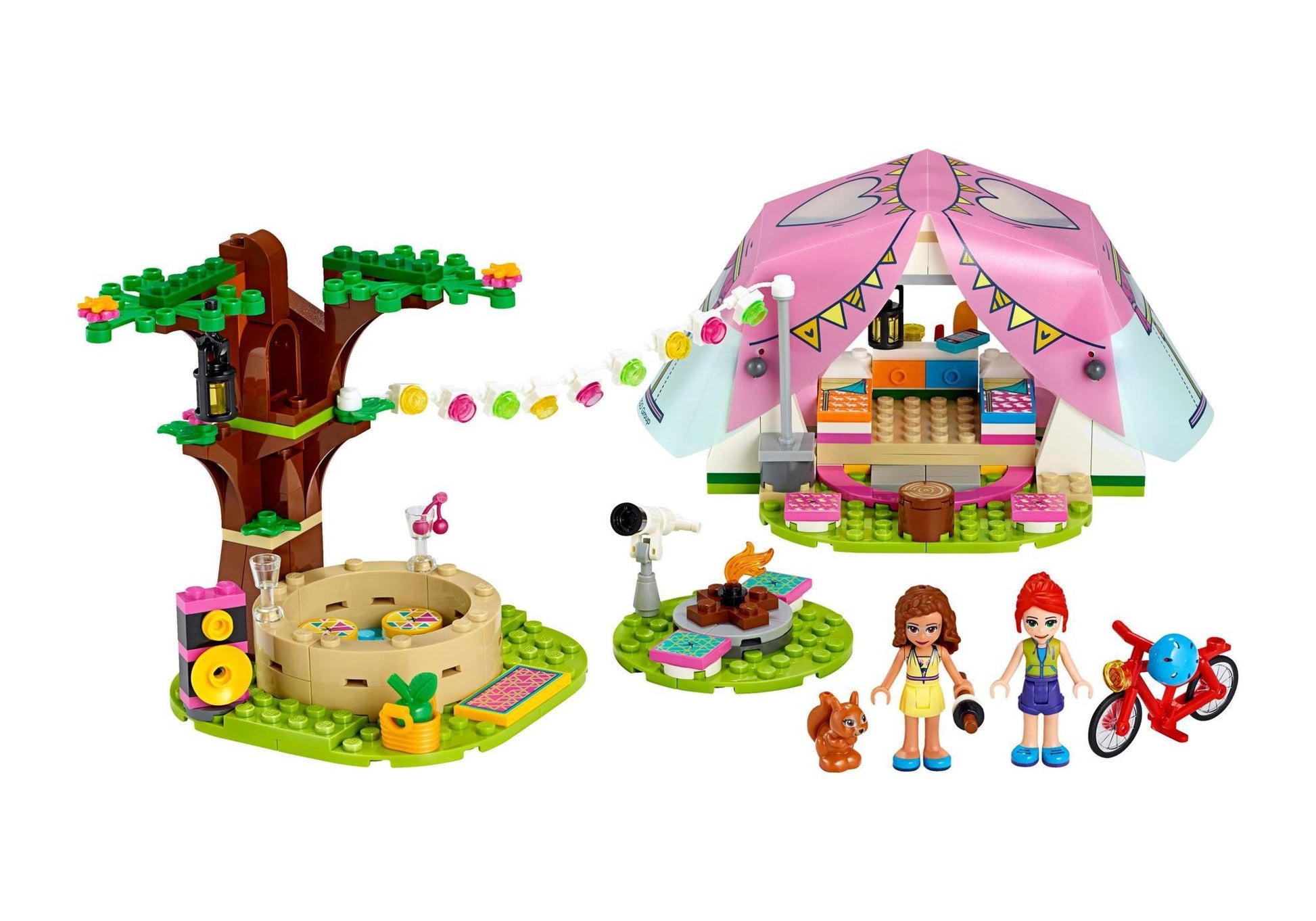 Lego 41392 Friends Camping in Heartlake City - plegobil