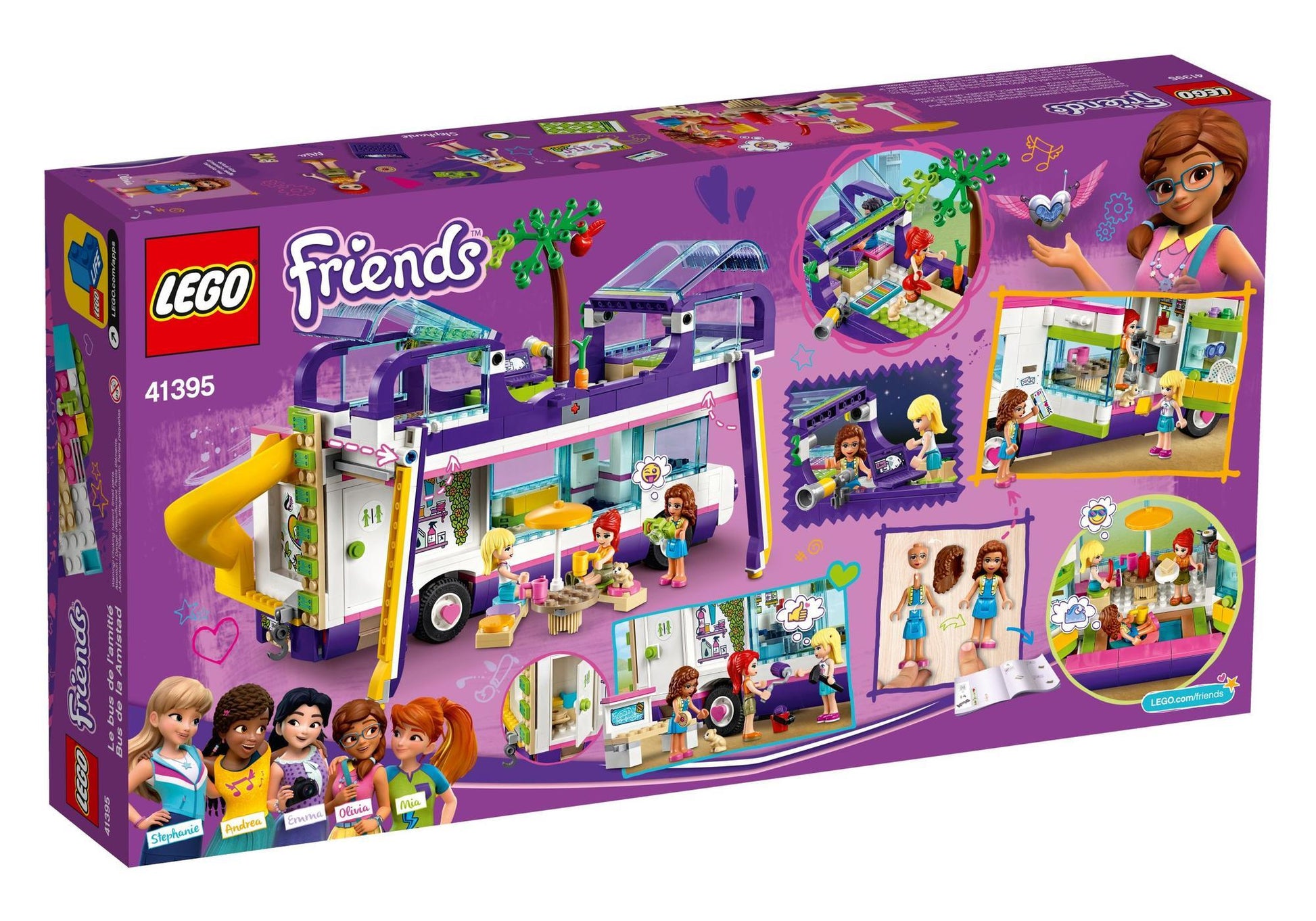 Lego 41395 Friends Freundschaftsbus - plegobil
