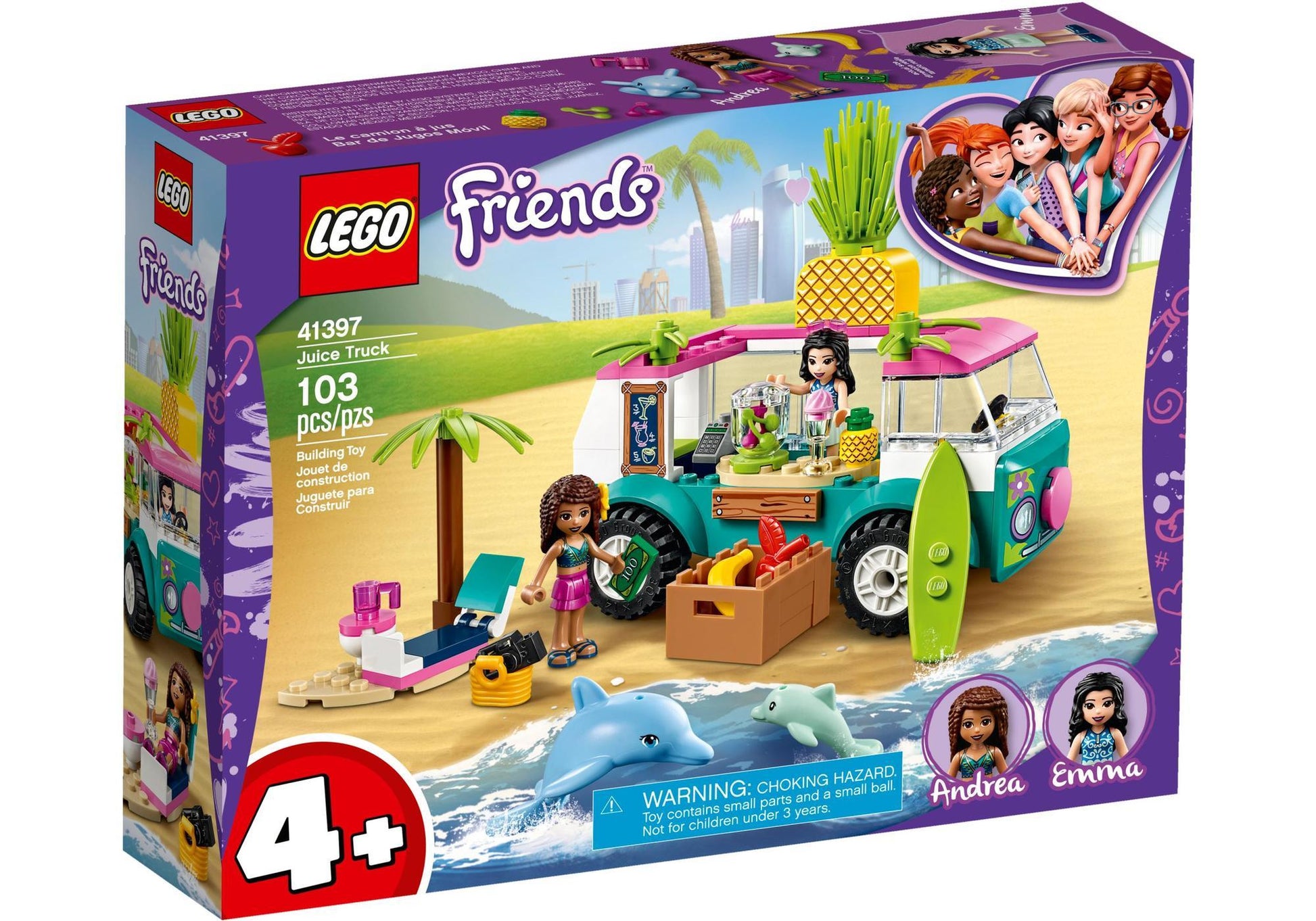 Lego 41397 Friends Mobile Strandbar - plegobil