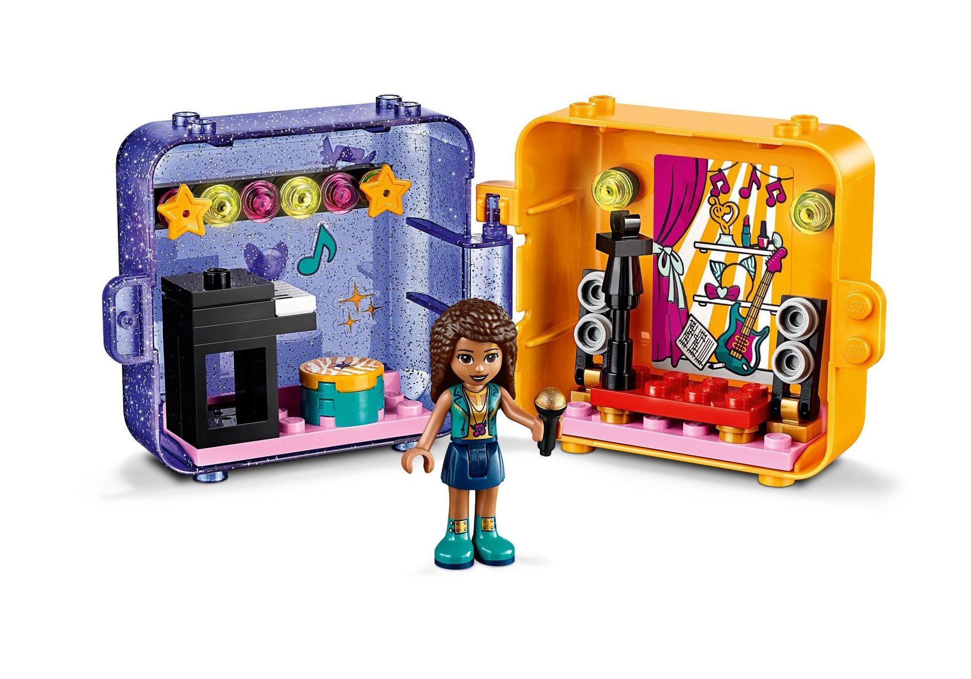 Lego 41400 Friends Andreas magischer Würfel - Sängerin - plegobil