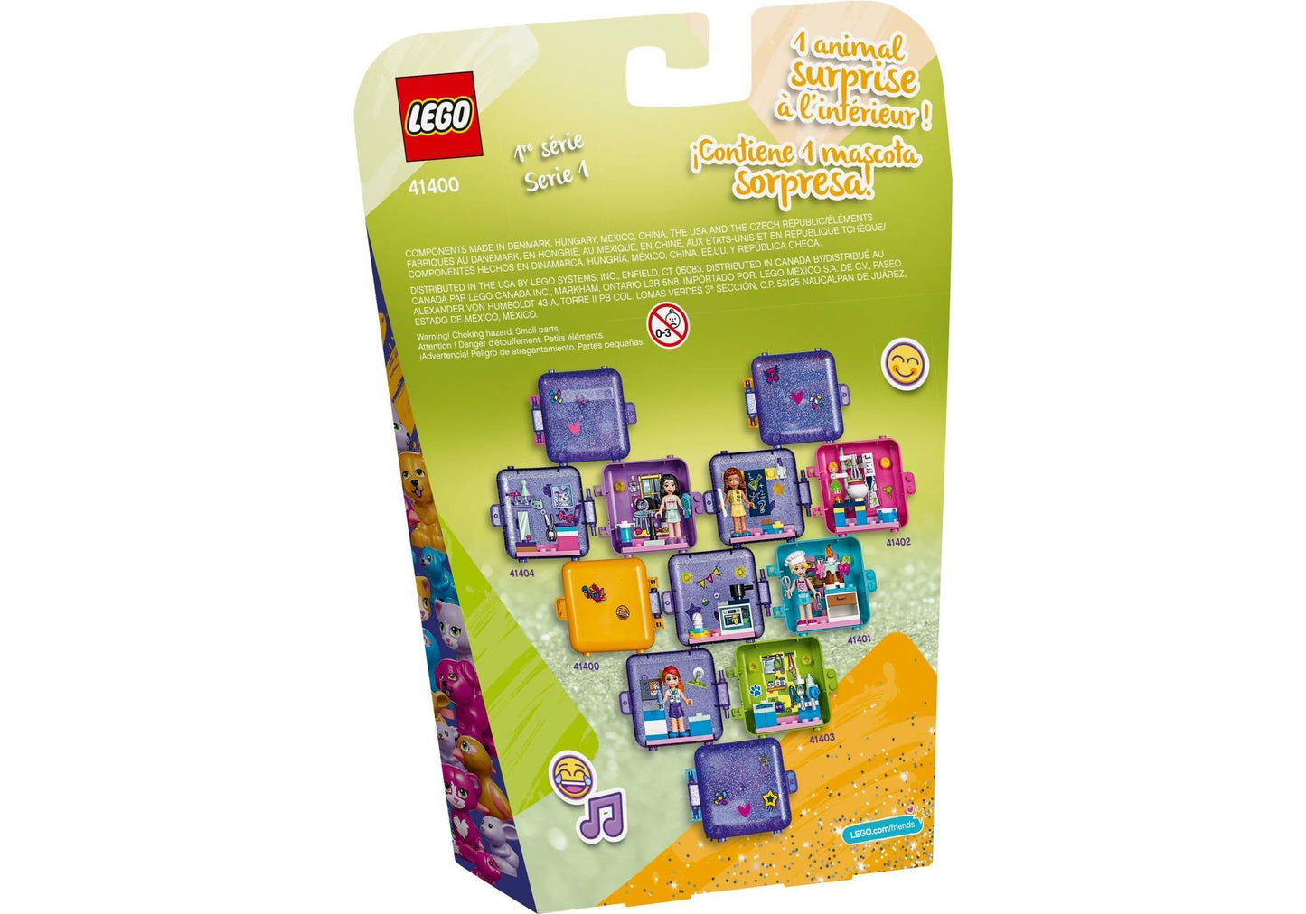 Lego 41400 Friends Andreas magischer Würfel - Sängerin - plegobil