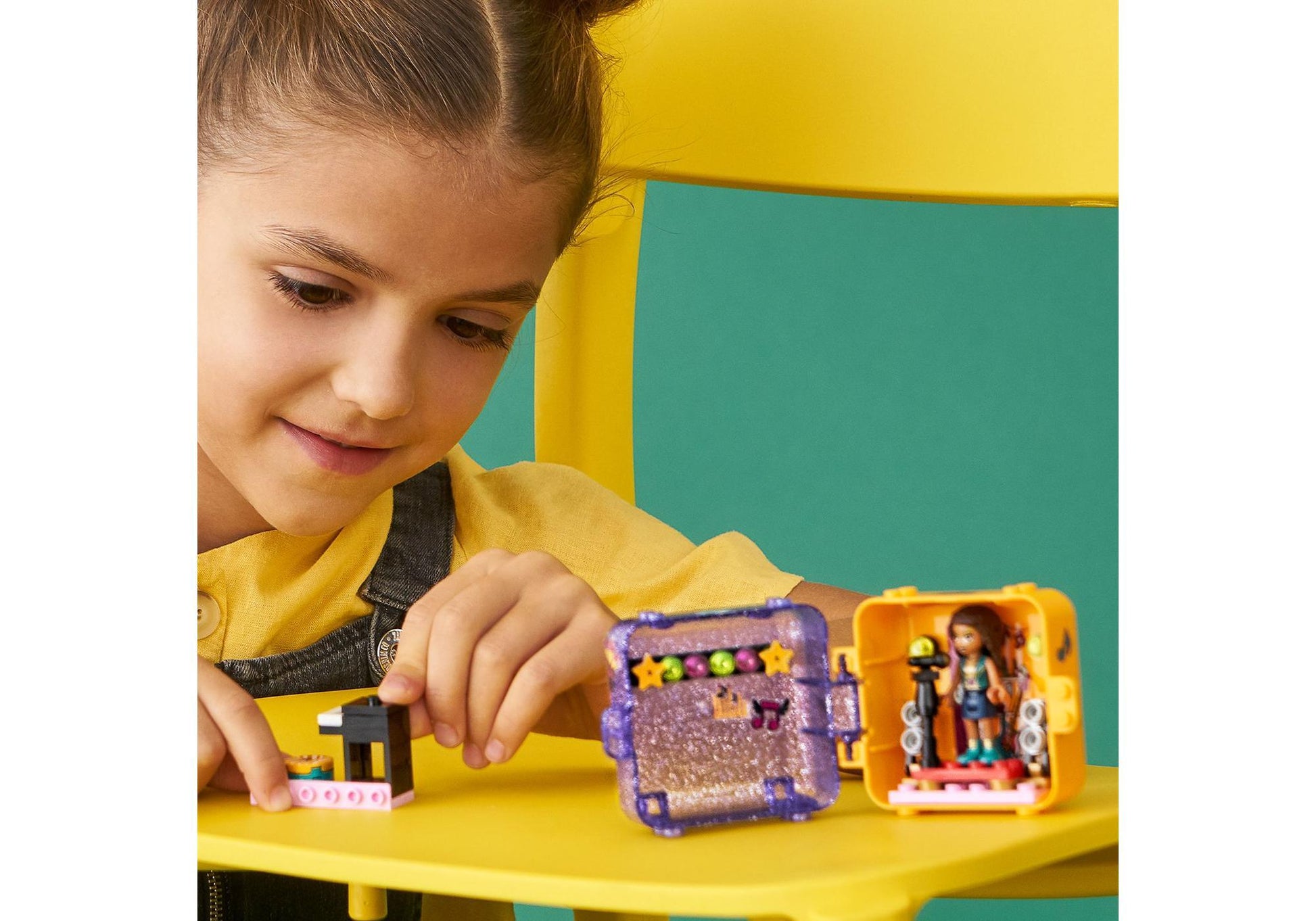 Lego 41400 Friends Andreas magischer Würfel - Sängerin - plegobil