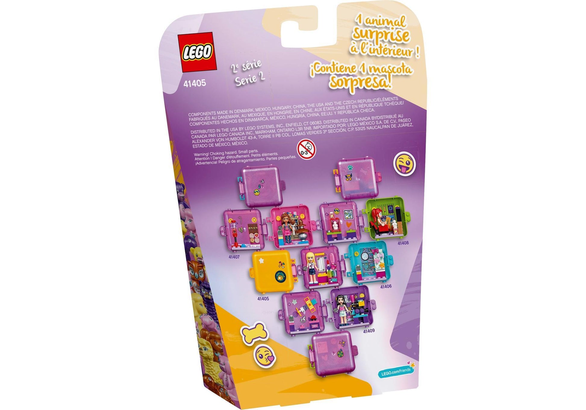 Lego 41405 Friends Andreas magischer Würfel – Tiergeschäft - plegobil