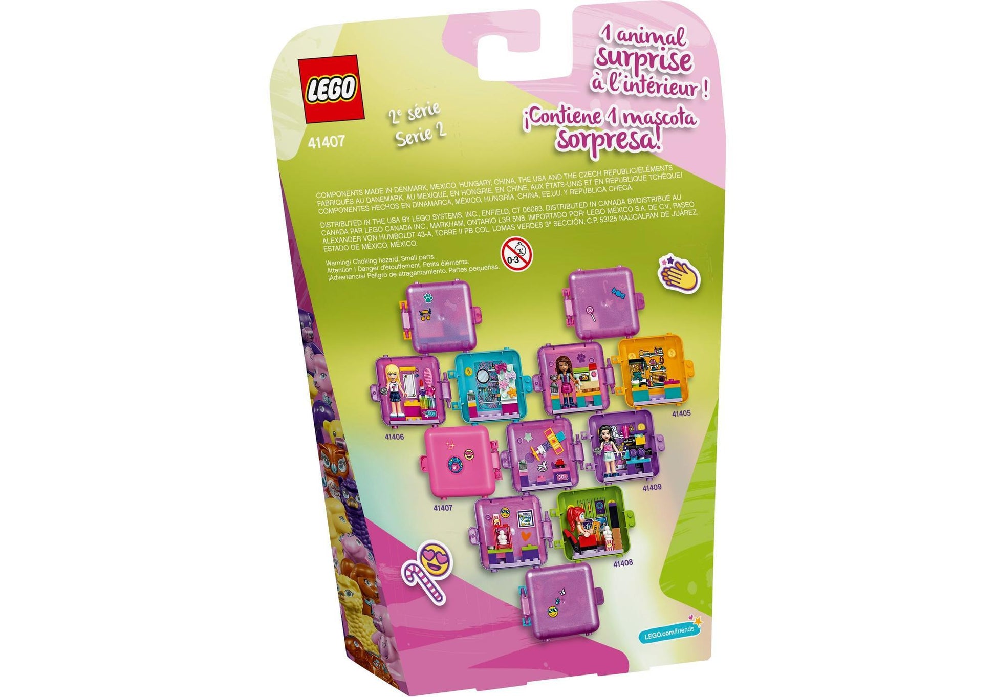 Lego 41407 Friends Olivias magischer Würfel – Süßwarengeschäft - plegobil