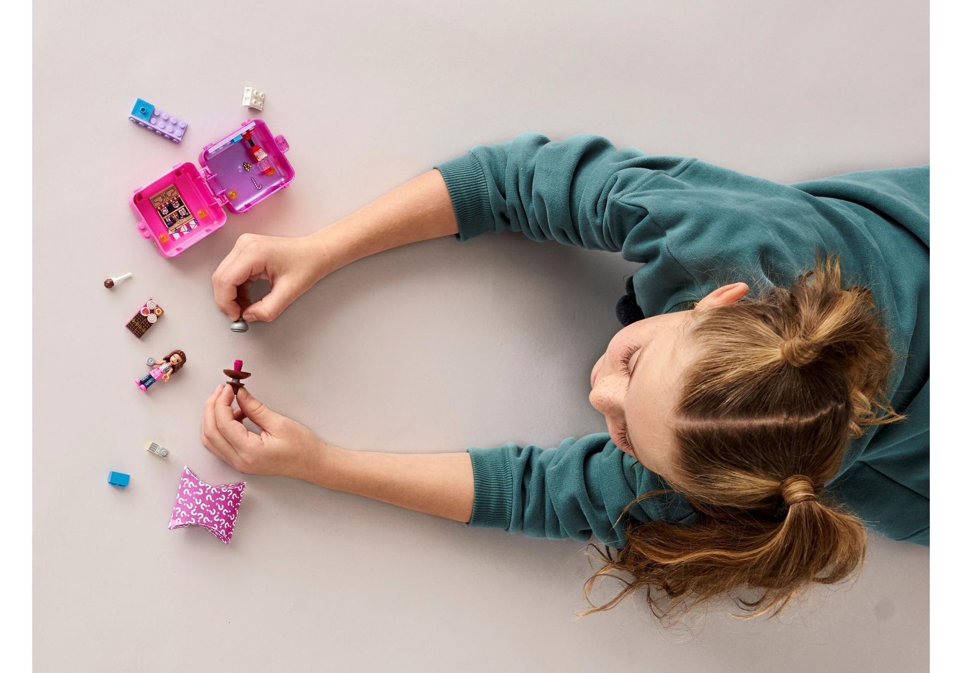 Lego 41407 Friends Olivias magischer Würfel – Süßwarengeschäft - plegobil