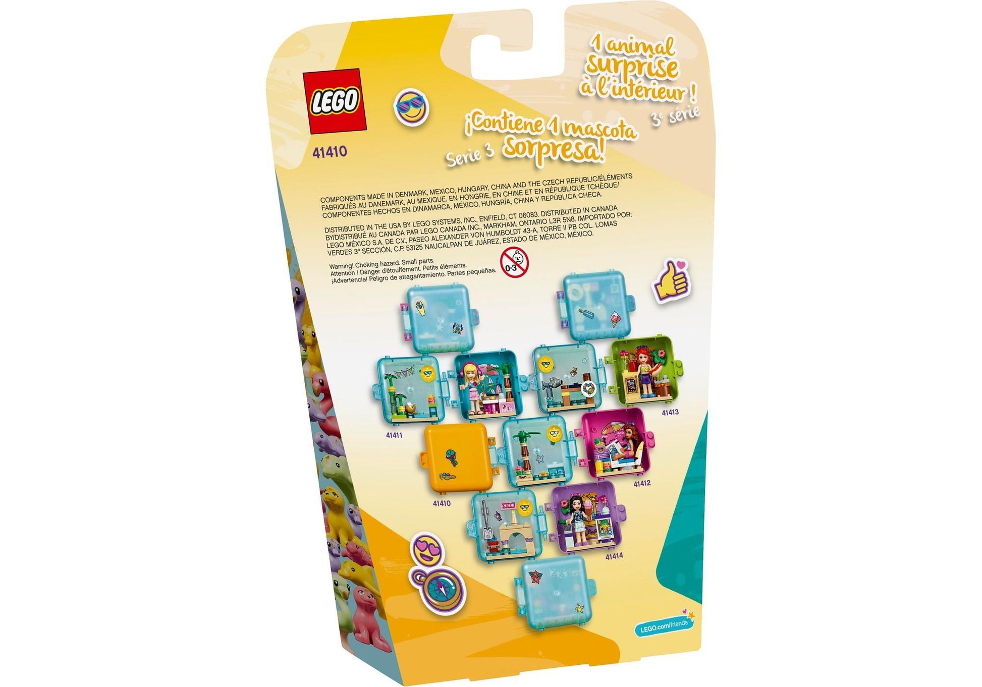 Lego 41410 Friends: Andreas Sommer Würfel - Tauchschule - plegobil