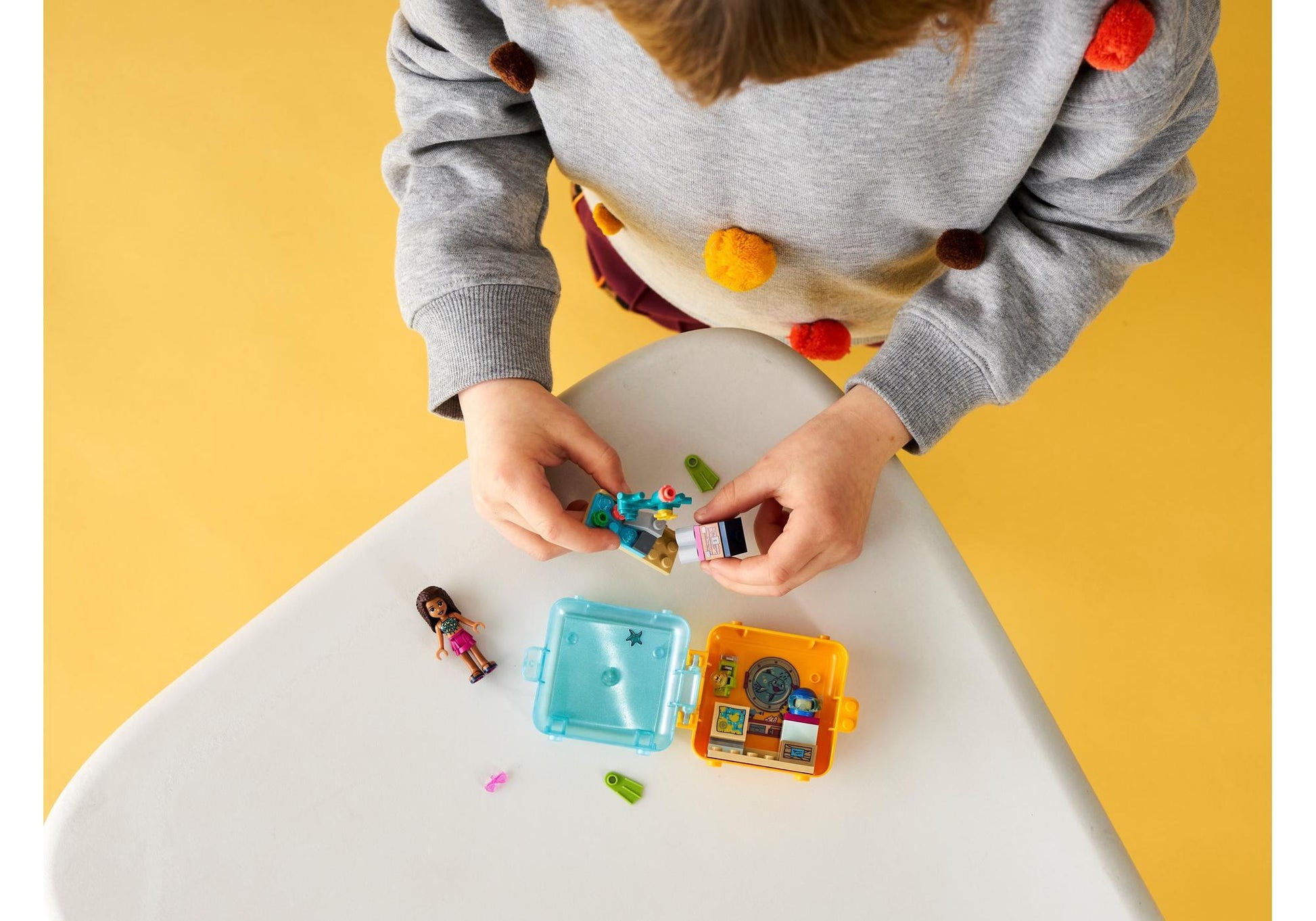 Lego 41410 Friends: Andreas Sommer Würfel - Tauchschule - plegobil