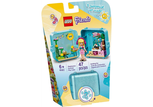 Lego 41411 Friends: Stephanies Sommer Würfel - Strandparty - plegobil