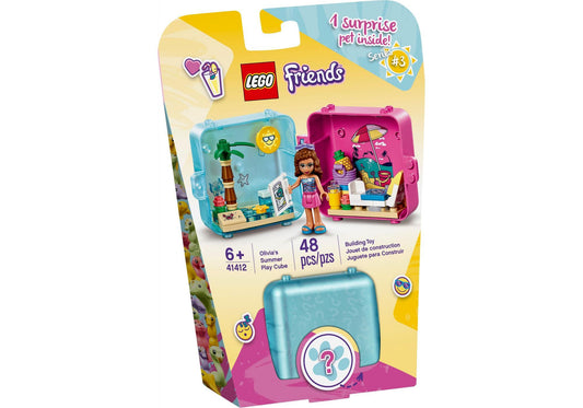 Lego 41412 Friends: Olivias Sommer Würfel - Strandtag - plegobil