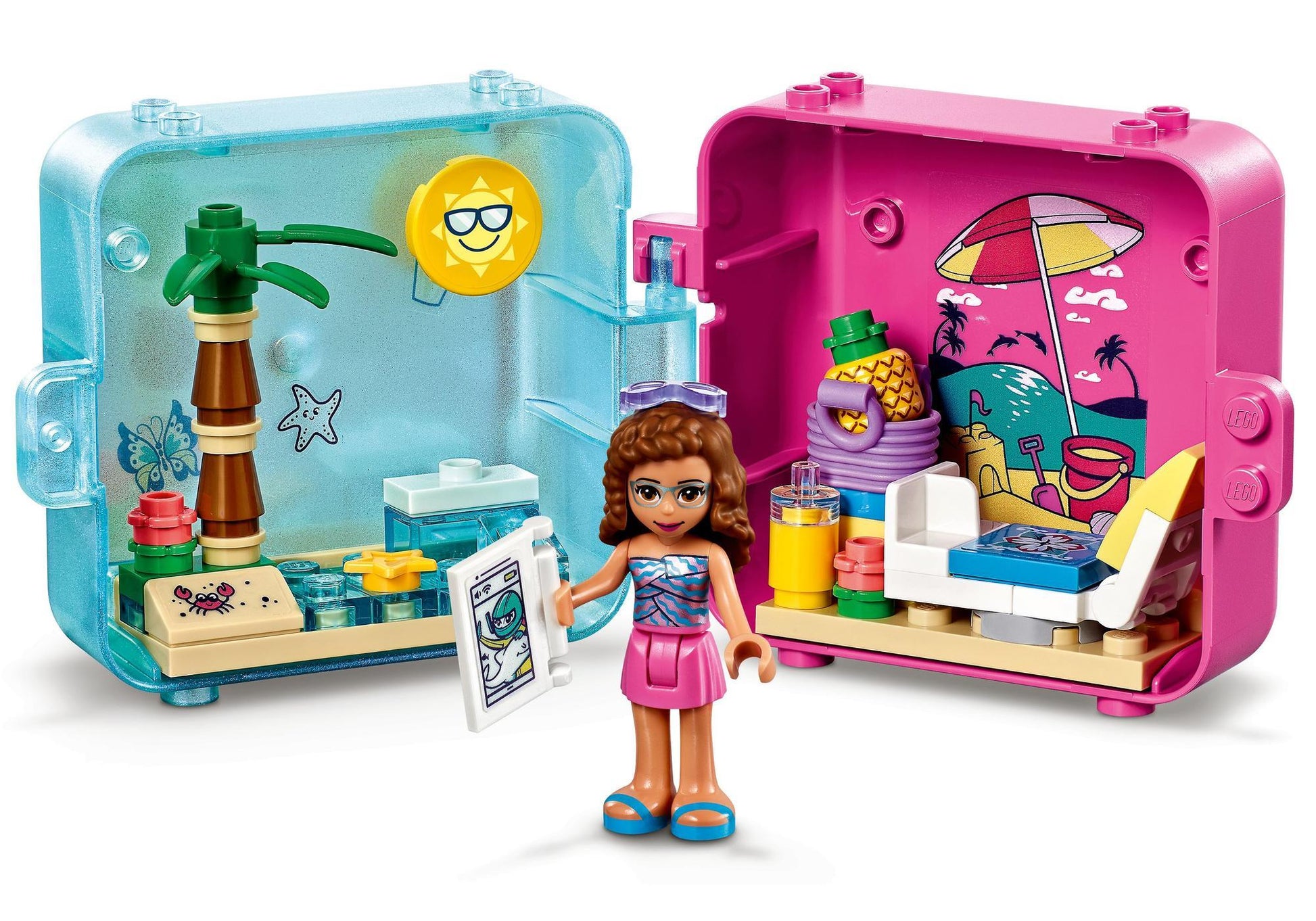 Lego 41412 Friends: Olivias Sommer Würfel - Strandtag - plegobil