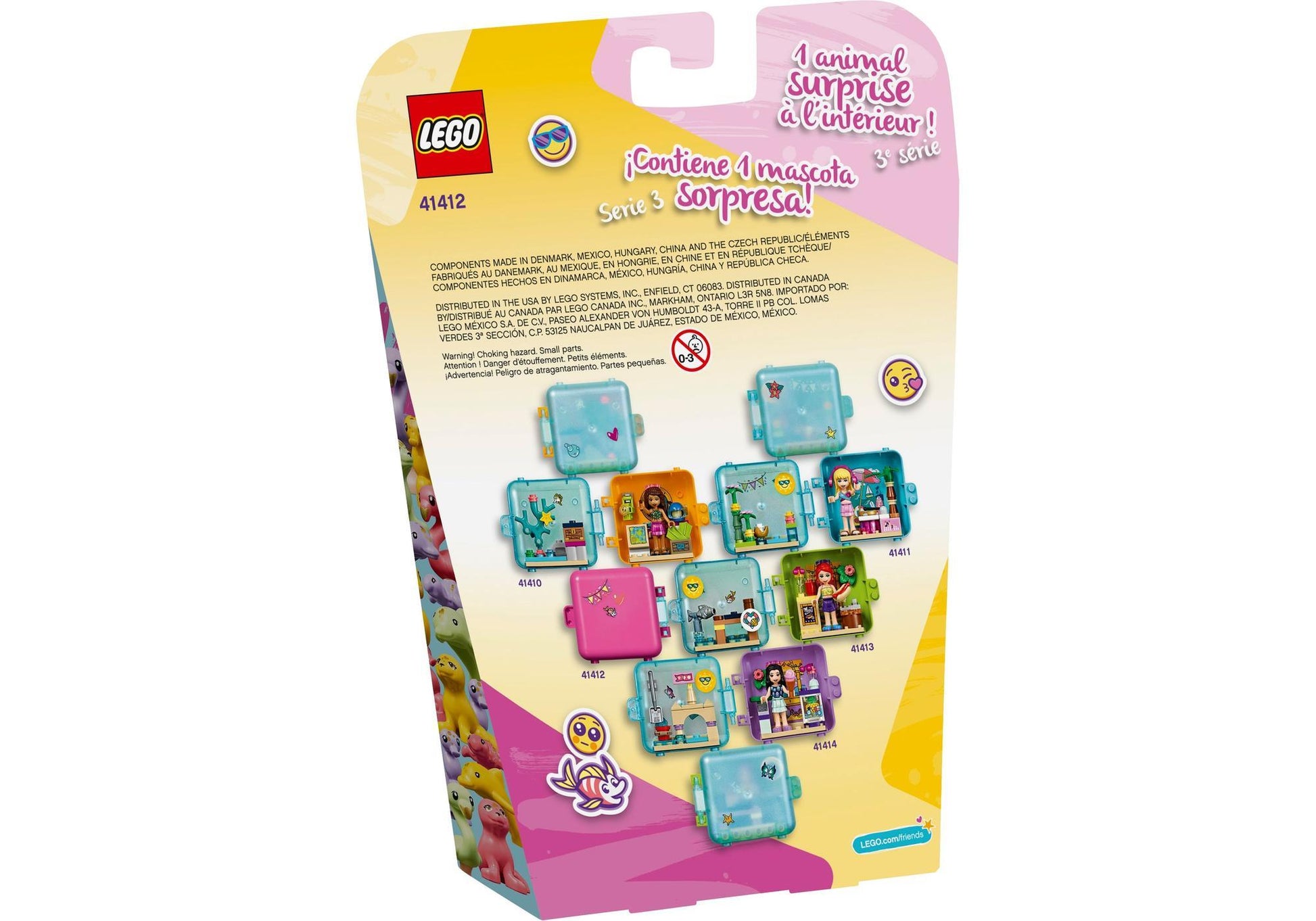 Lego 41412 Friends: Olivias Sommer Würfel - Strandtag - plegobil