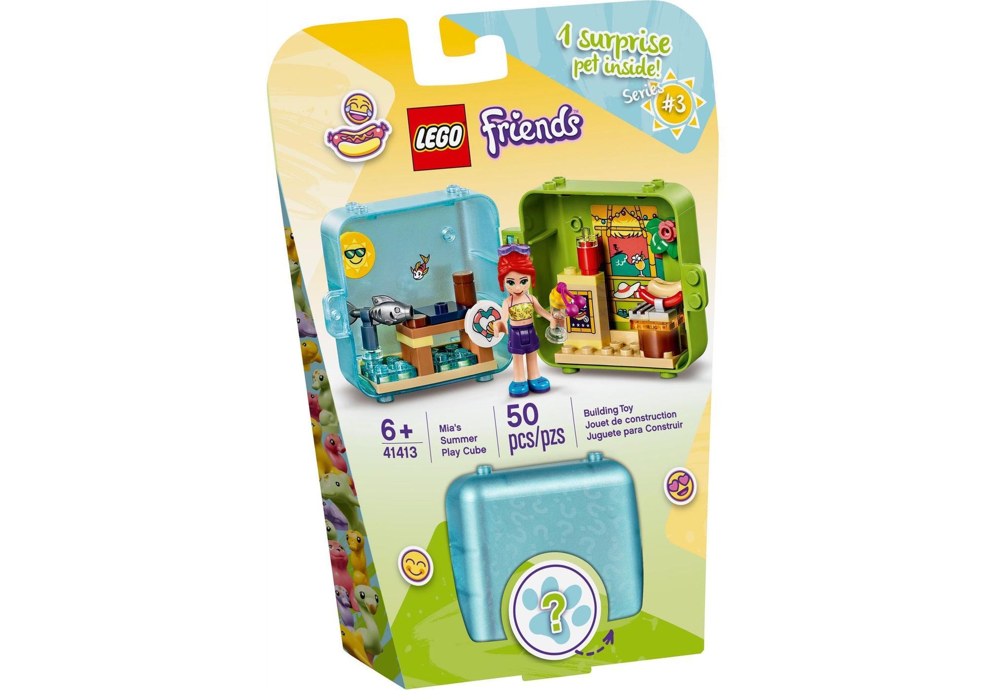 Lego 41413 Friends: Mias Sommer Würfel - Hotdog Stand - plegobil