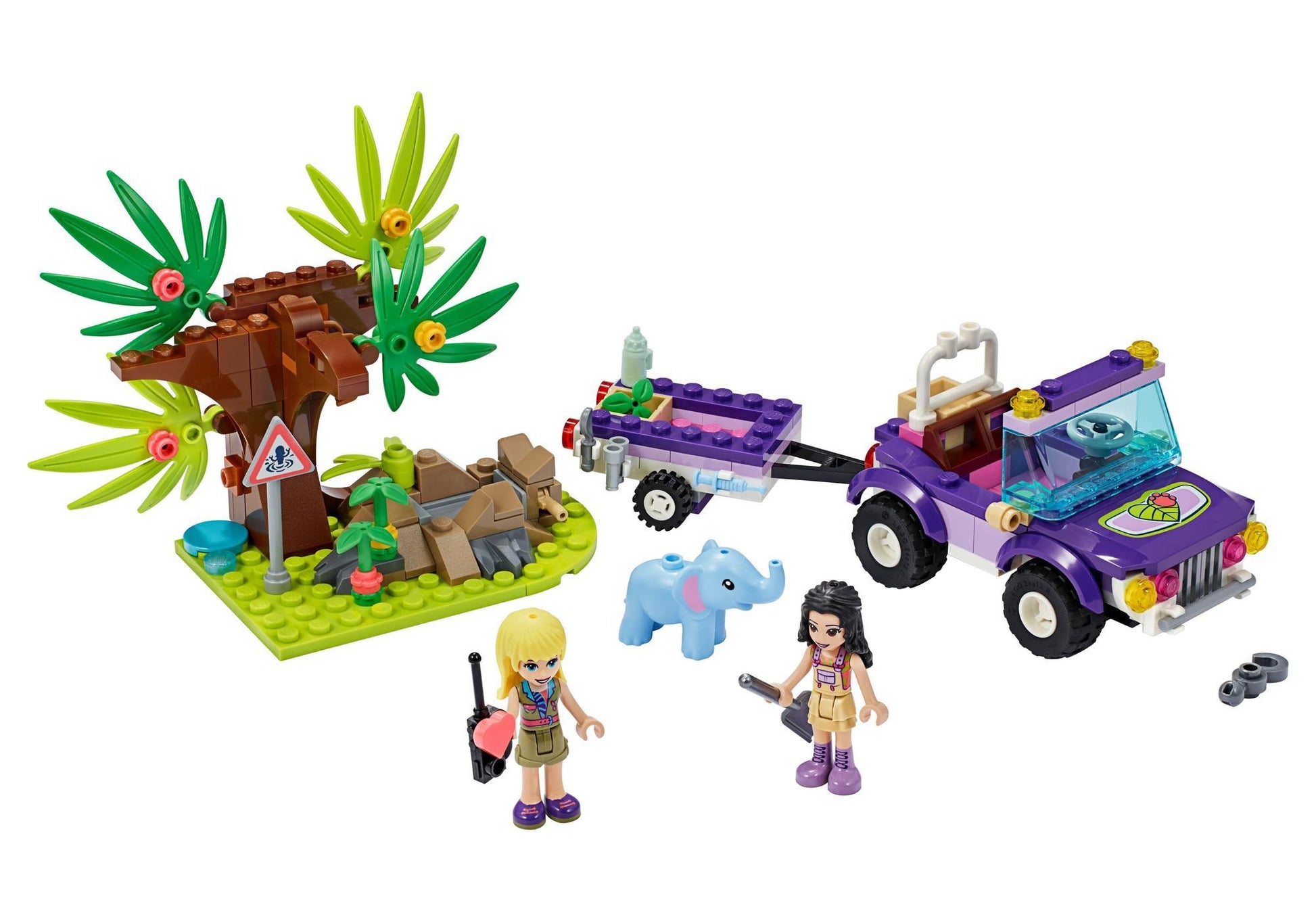 Lego 41421 Friends Rettung des Elefantenbabys mit Transporter - plegobil