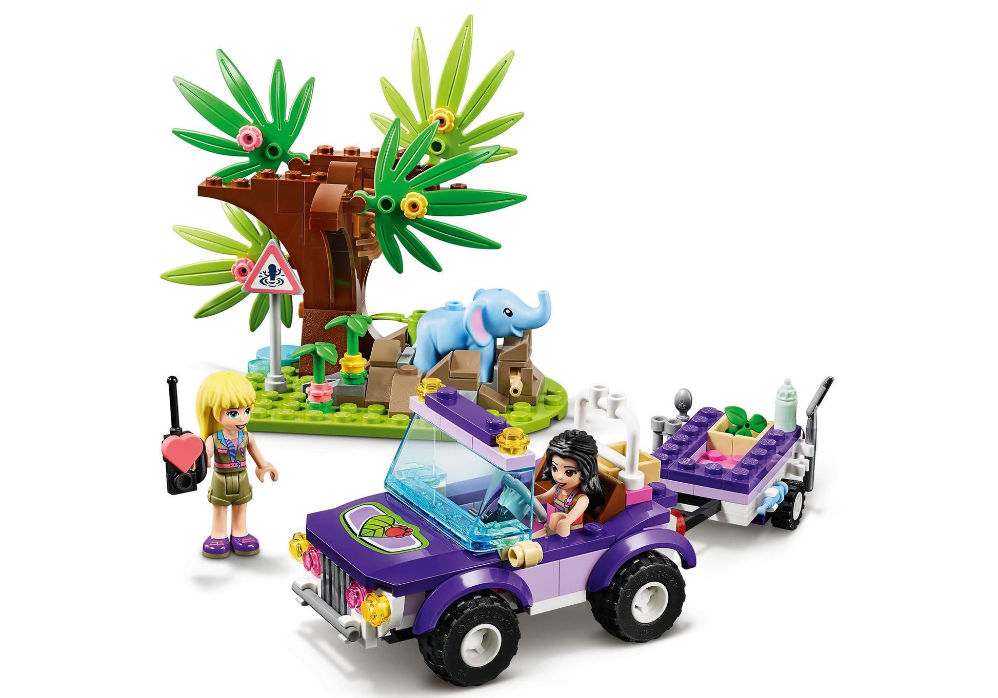 Lego 41421 Friends Rettung des Elefantenbabys mit Transporter - plegobil