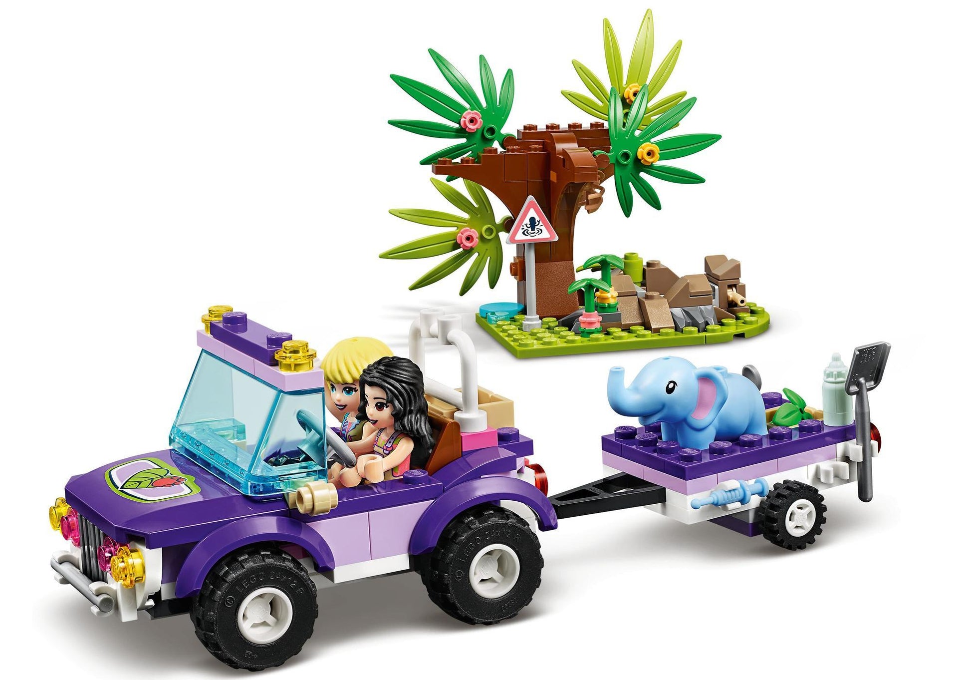 Lego 41421 Friends Rettung des Elefantenbabys mit Transporter - plegobil