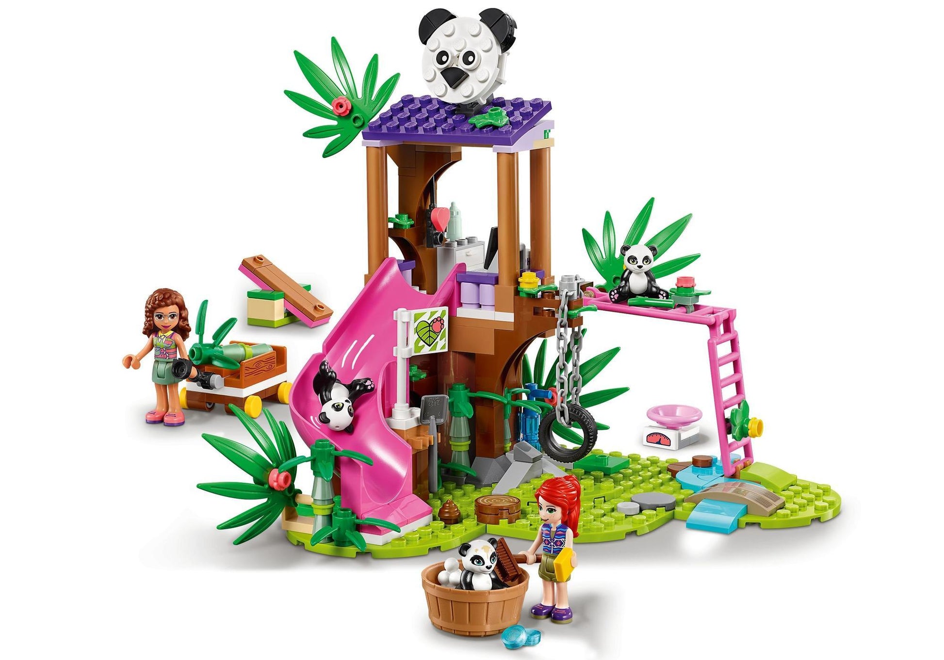 Lego 41422 Friends Panda-Rettungsstation - plegobil
