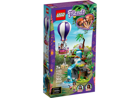 Lego 41423 Friends Tiger-Rettung mit Heißluftballon - plegobil