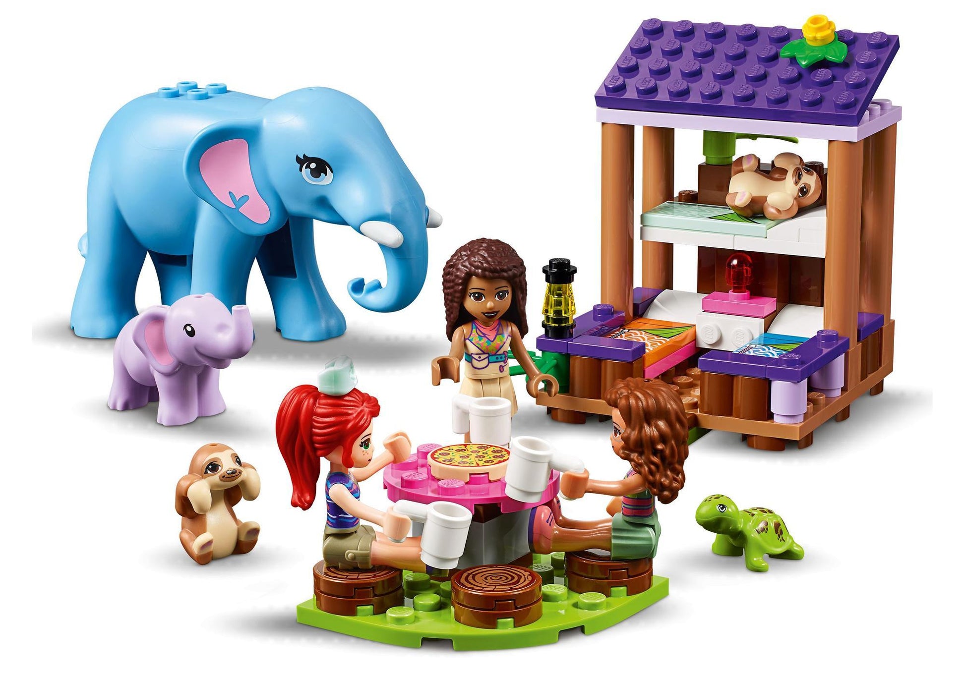 Lego 41424 Friends Tierrettungsstation im Dschungel - plegobil