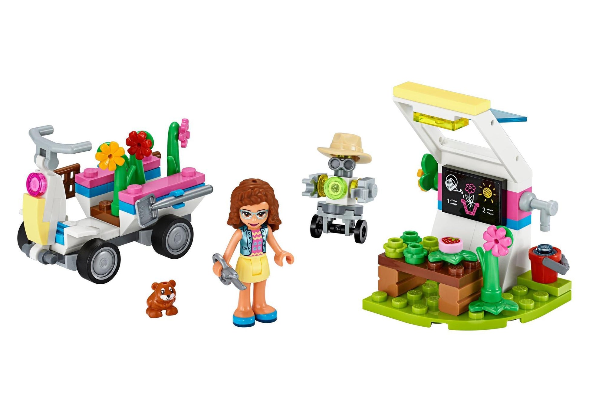 Lego 41425 Friends Olivias Blumengarten - plegobil