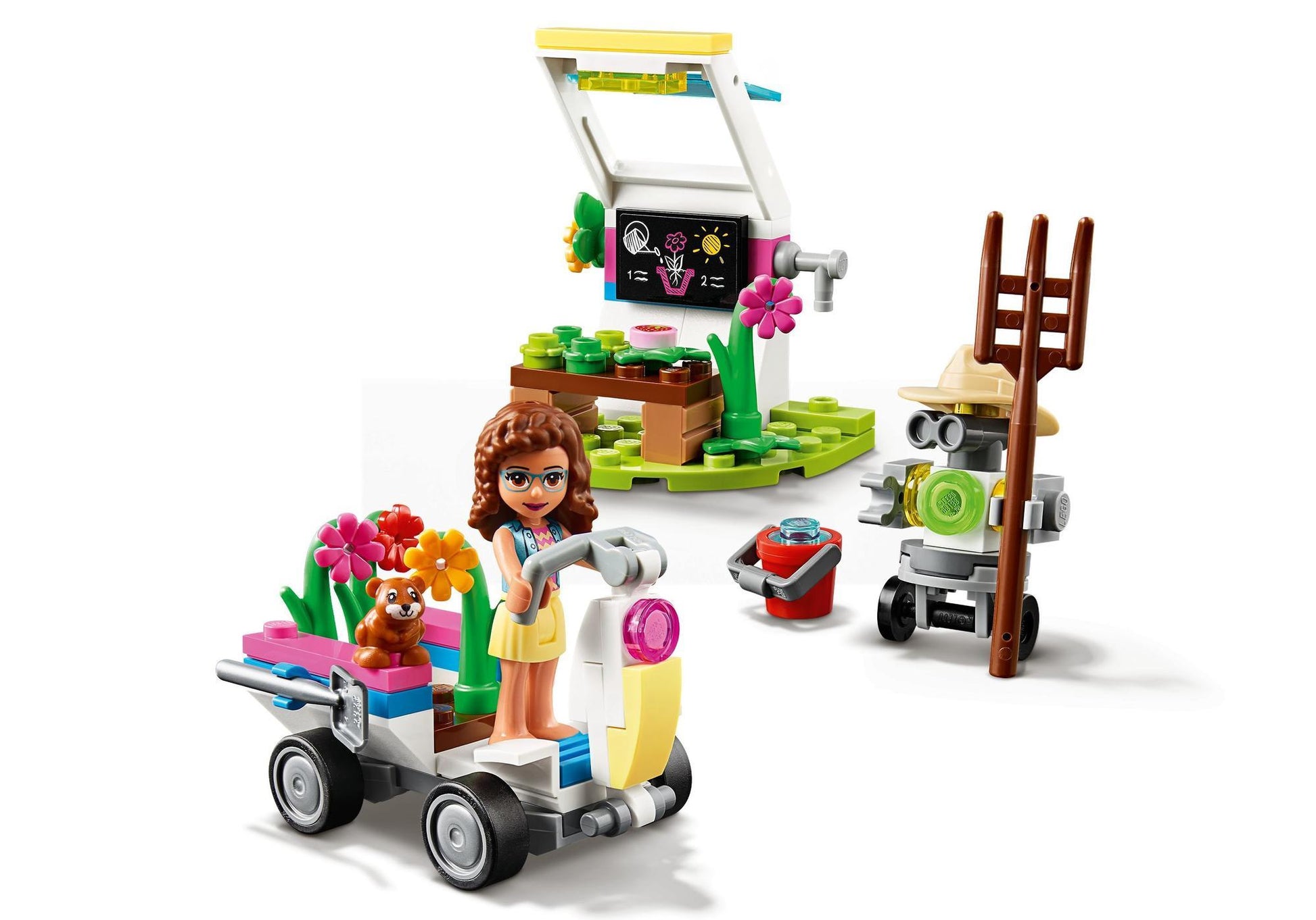 Lego 41425 Friends Olivias Blumengarten - plegobil