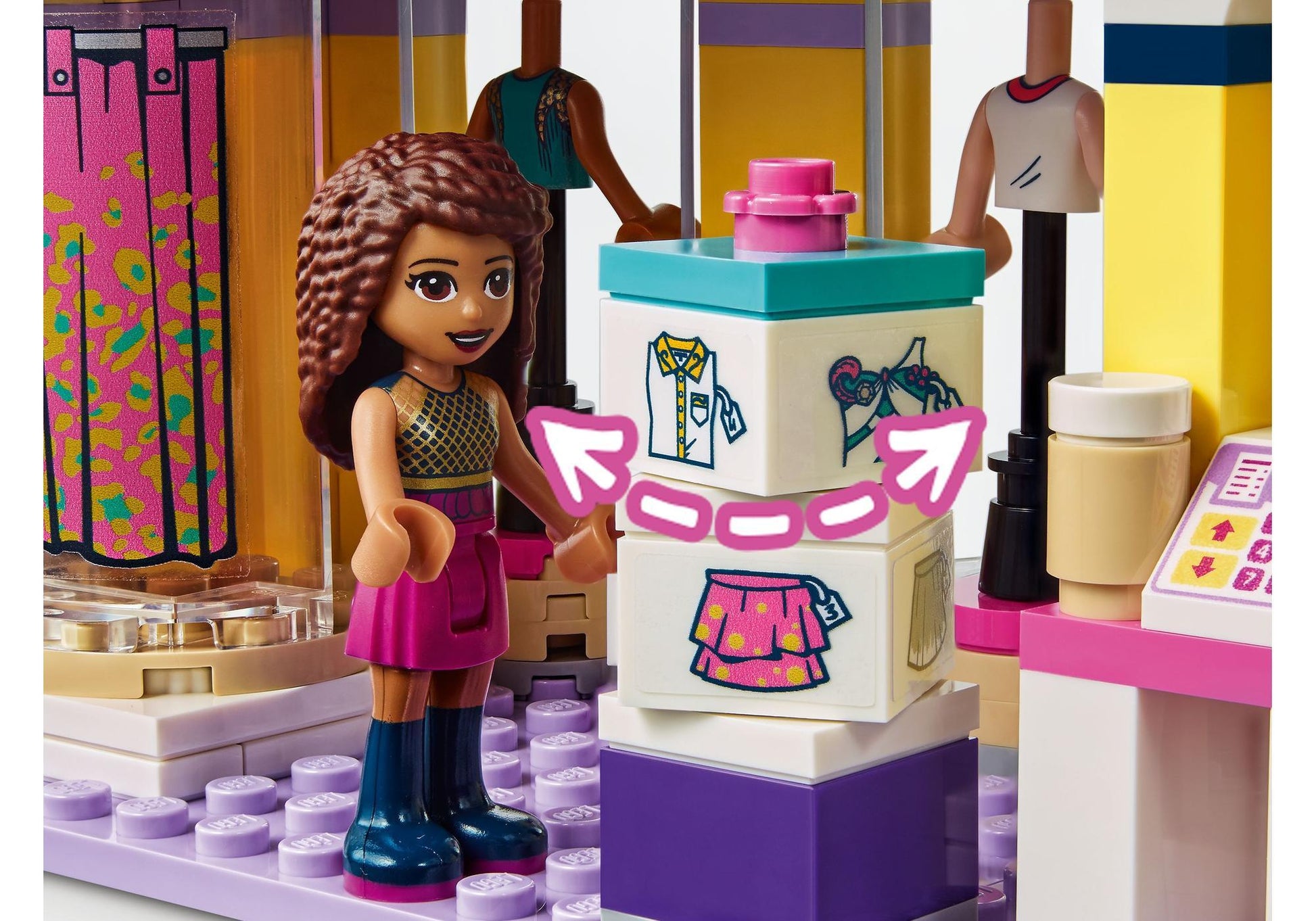 Lego 41427 Friends Emmas Mode-Geschäft - plegobil