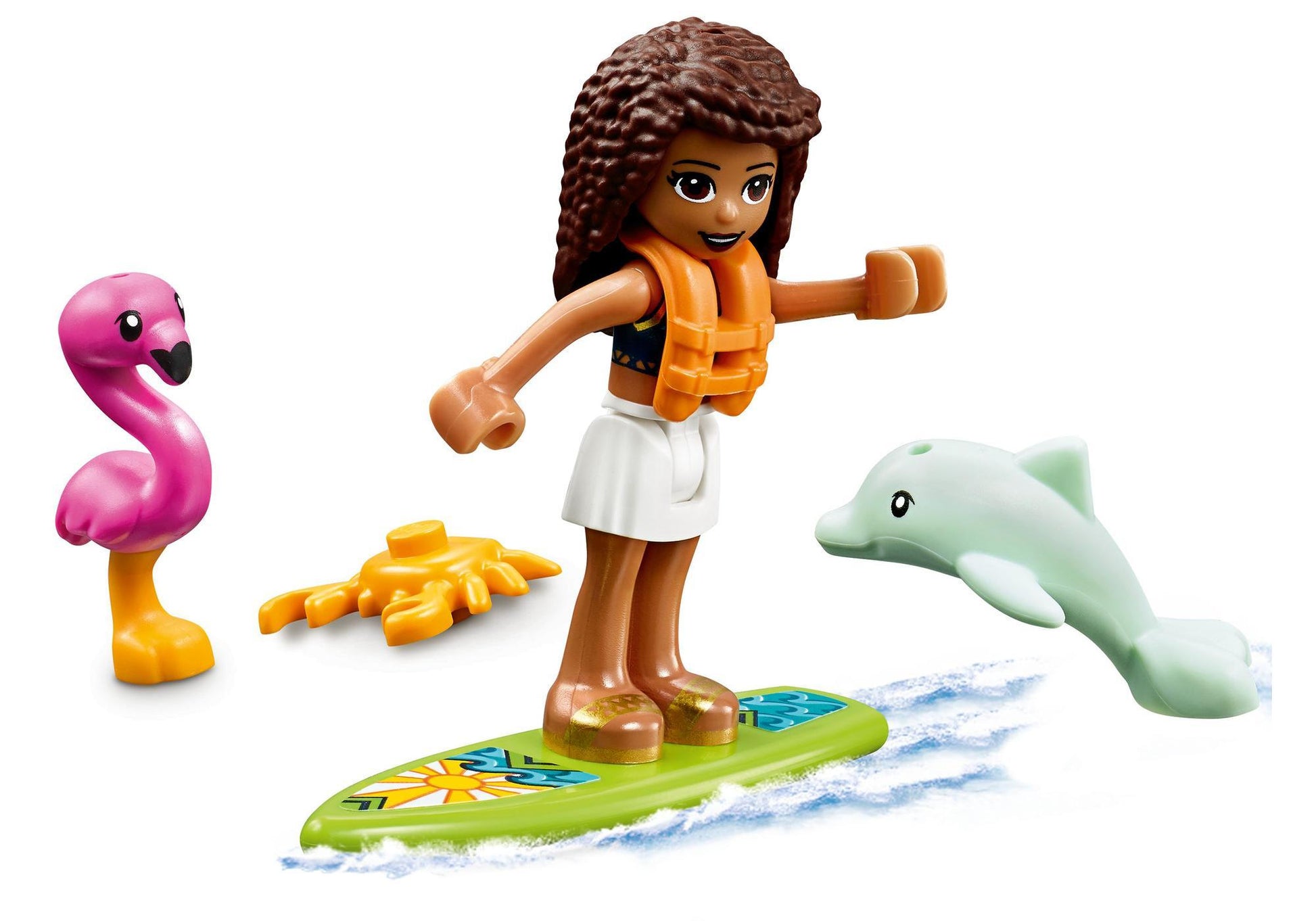 Lego 41428 Friends Strandhaus mit Tretboot - plegobil