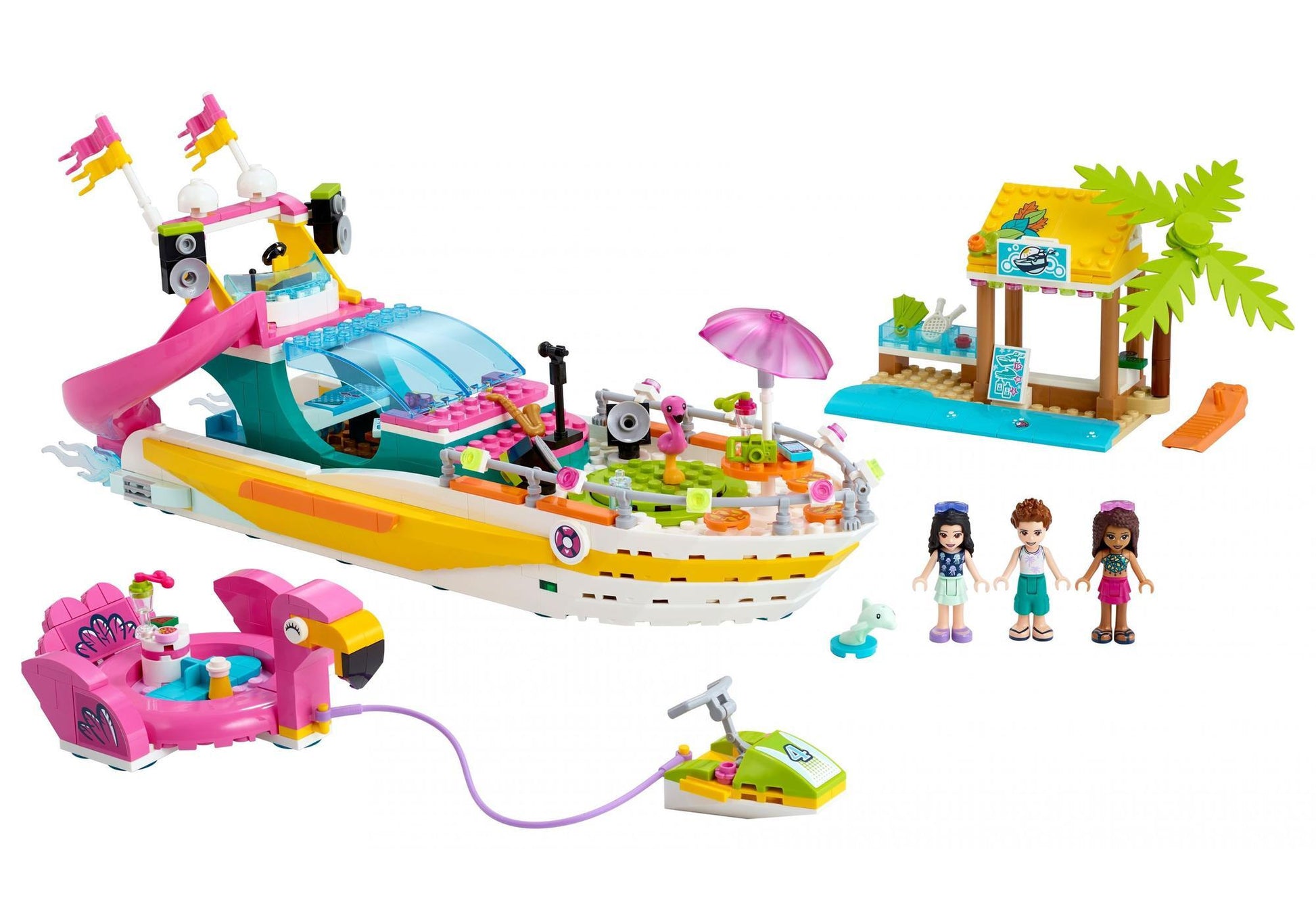 Lego 41433 Friends Partyboot von Heartlake City - plegobil