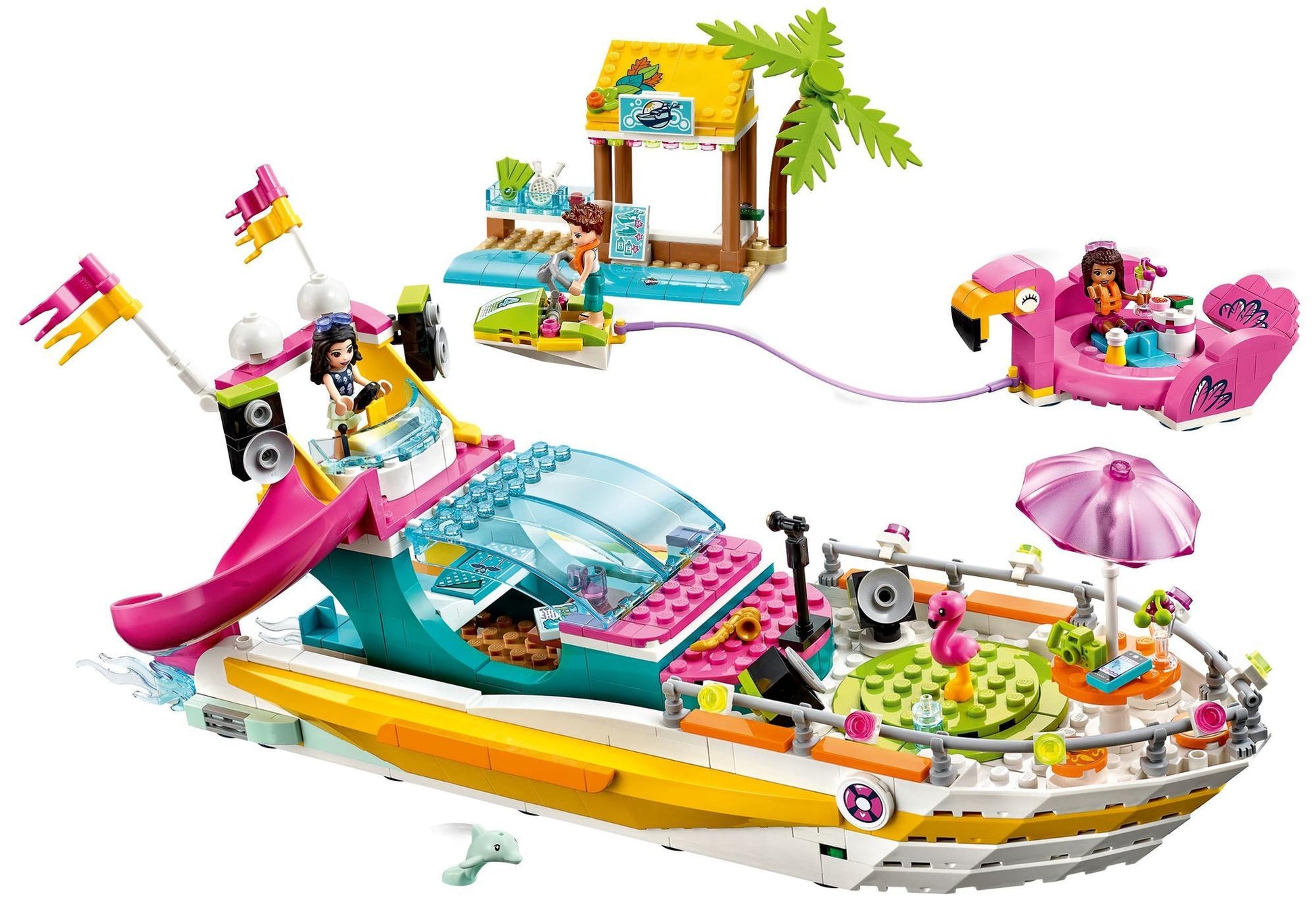 Lego 41433 Friends Partyboot von Heartlake City - plegobil