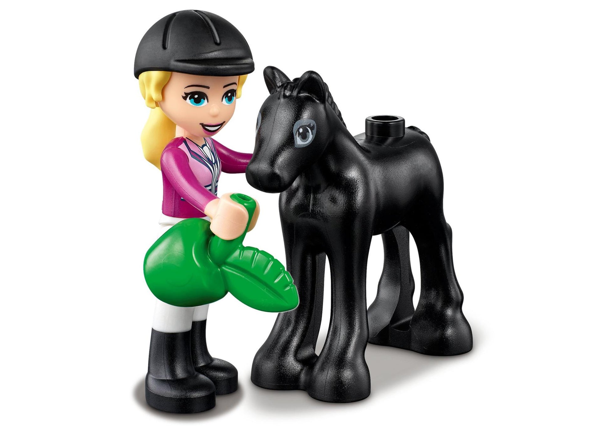 Lego 41441 Friends: Trainingskoppel und Pferdeanhänger - plegobil