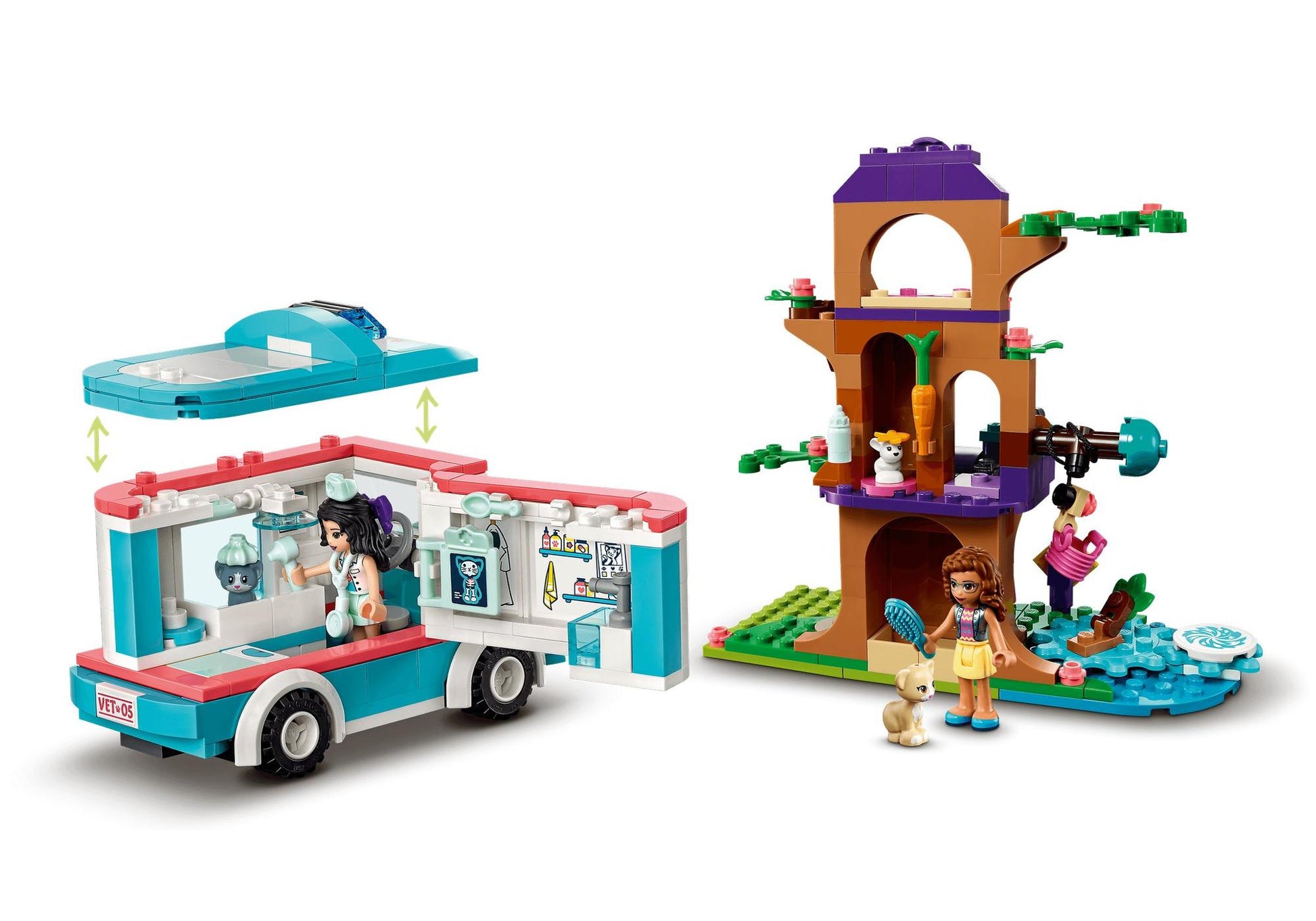 Lego 41445 Friends: Tierrettungswagen - plegobil