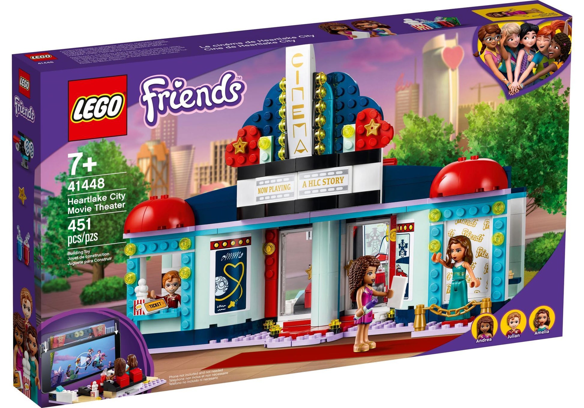 Lego 41448 Friends: Heartlake City Kino - plegobil