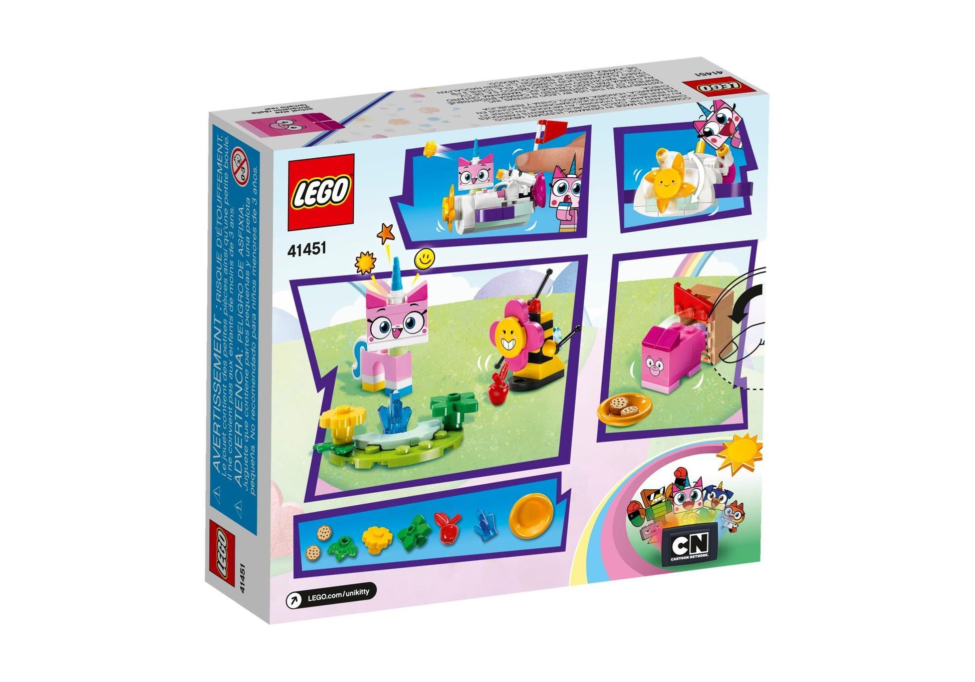 Lego 41451 Unikitty! Einhorn-Kittys Wolkenauto - plegobil