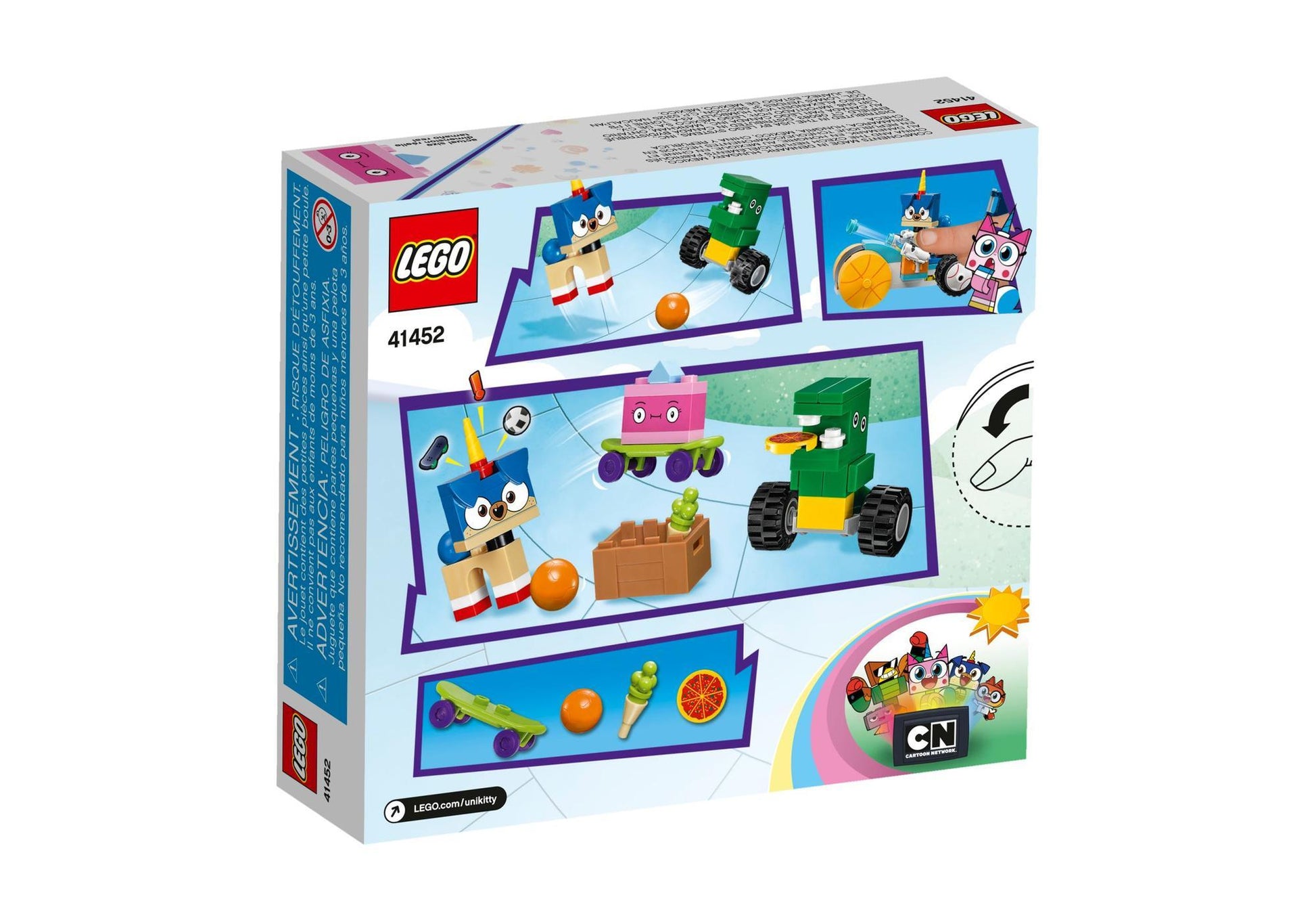 Lego 41452 Unikitty! Das Dreirad von Prinz Einhorn-Hündchen - plegobil
