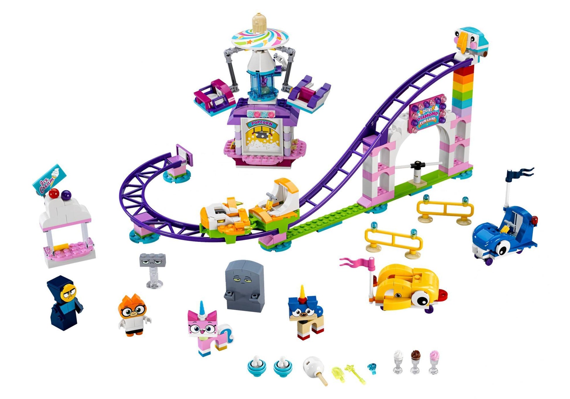 Lego 41456 Unikitty! Einhorn Kittys Königreich - Jahrmarktspaß - plegobil