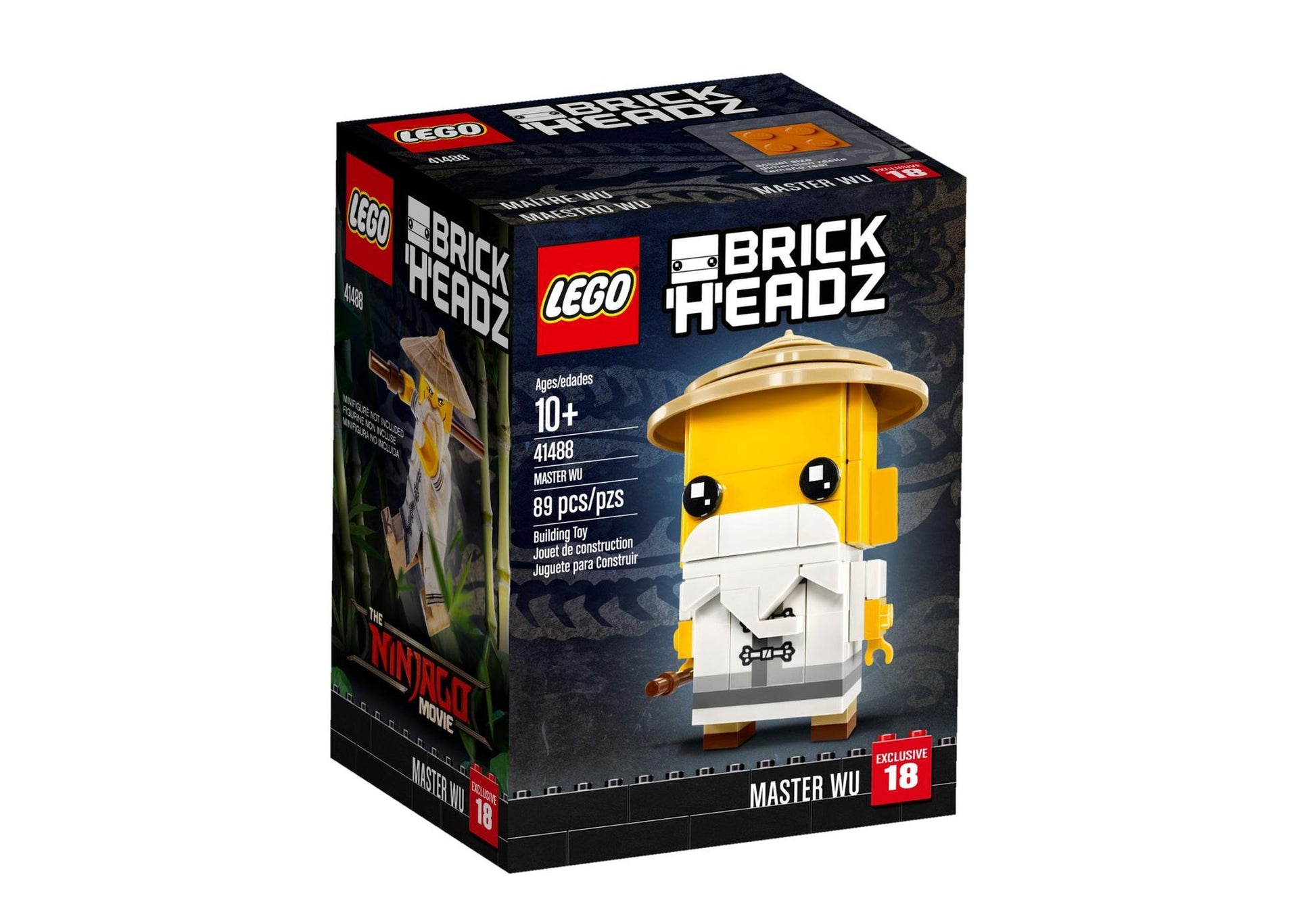 Lego 41488 BrickHeadz Ninjago: Meister Wu - plegobil