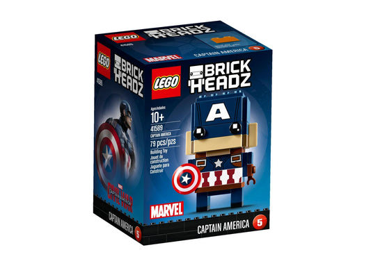 Lego 41589 BrickHeadz Marvel: Captain America - plegobil