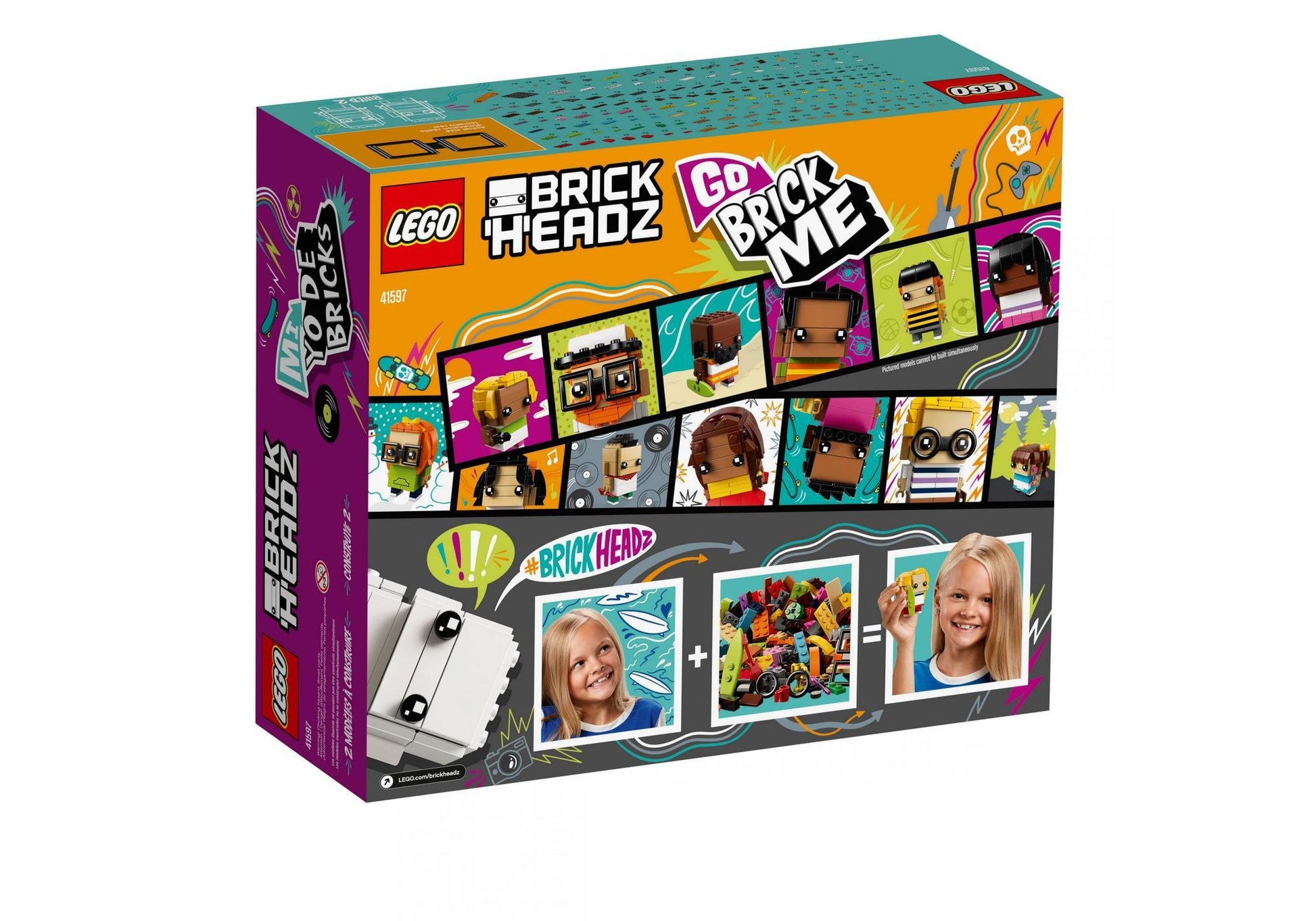Lego 41597 BrickHeadz Go Brick Me - plegobil