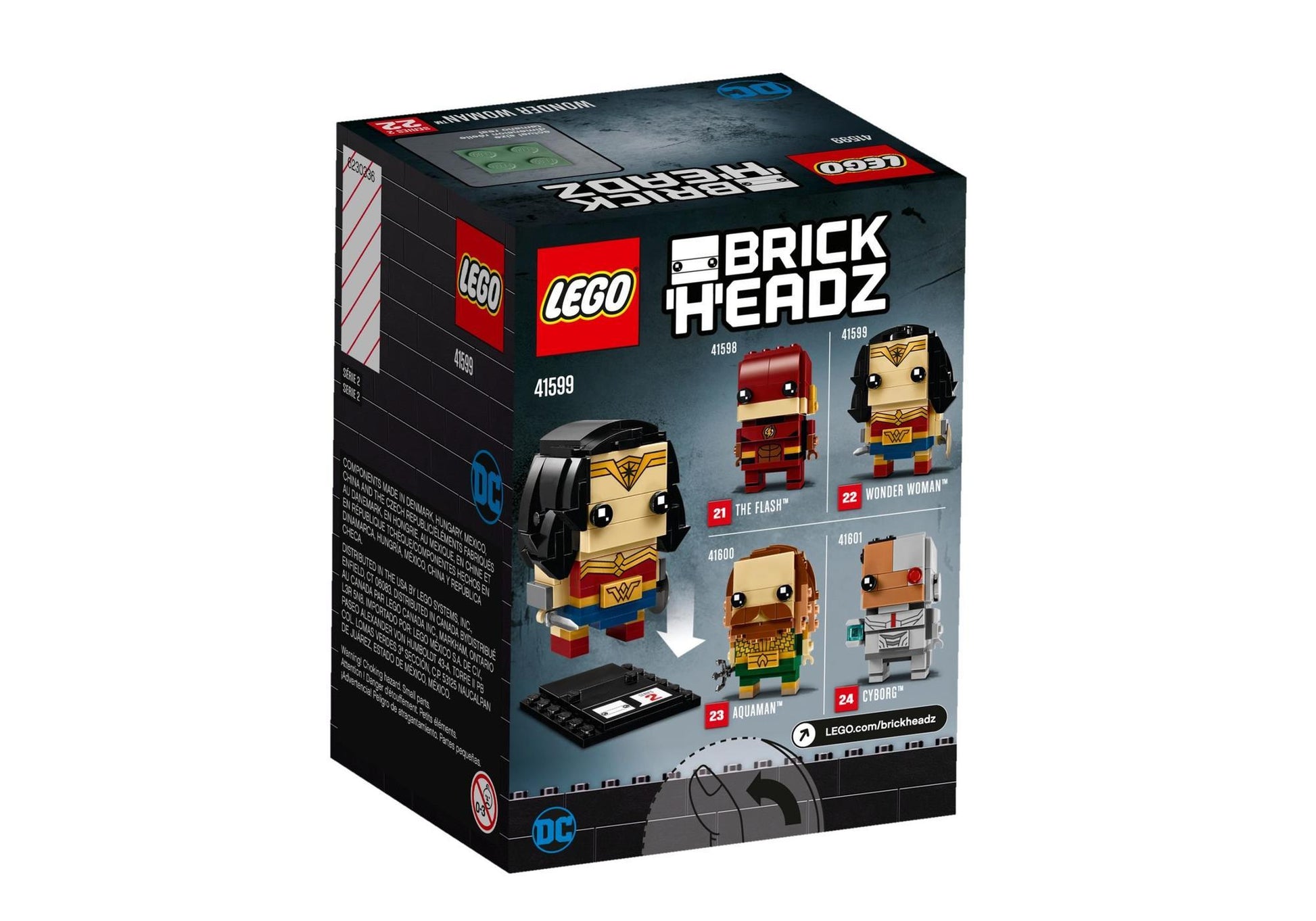 Lego 41599 BrickHeadz DC: Wonder Woman - plegobil